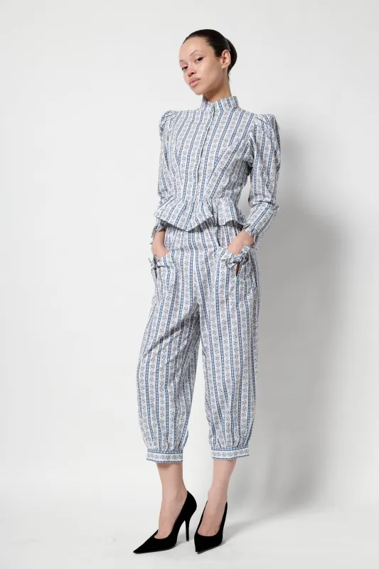 Lucette Pants in White Lily sold by Batsheva