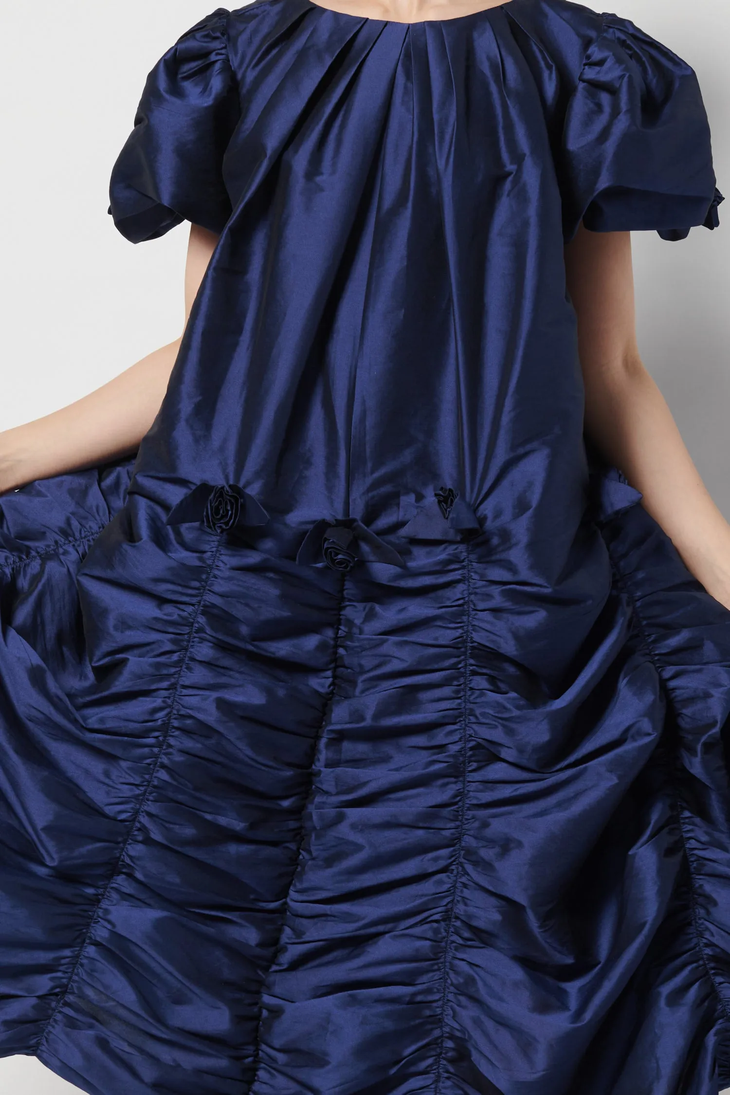 Rosie Dress in Navy Taffeta sold by Batsheva product image thumbnail 2