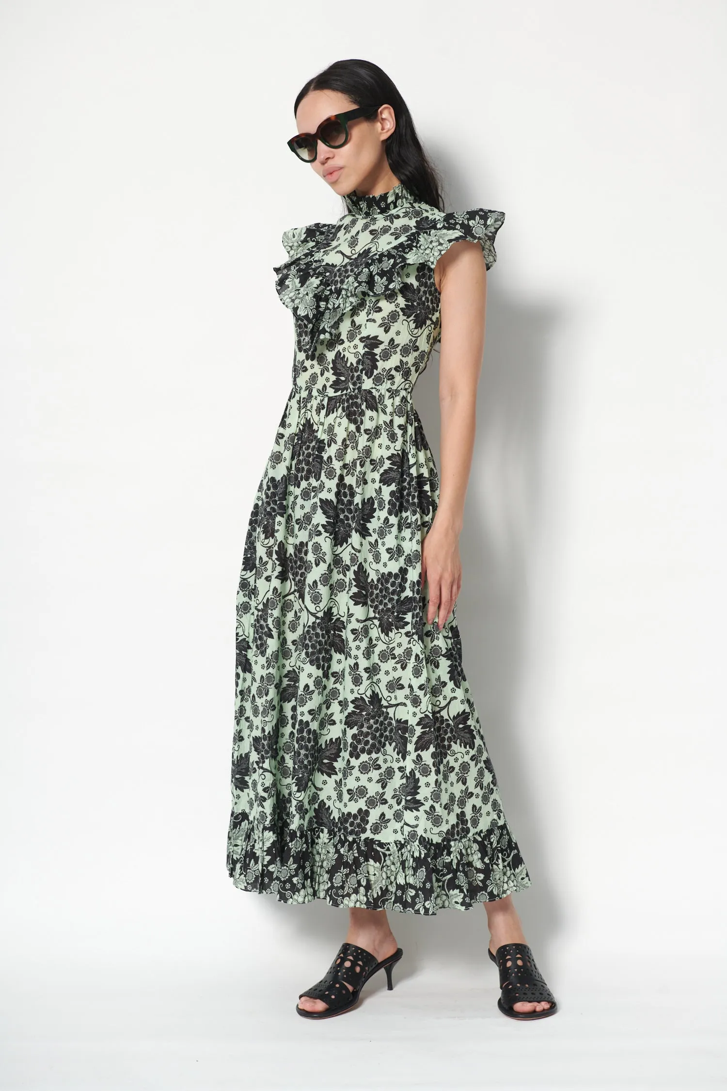 Caroline Dress in Grapes sold by Batsheva product image thumbnail 2