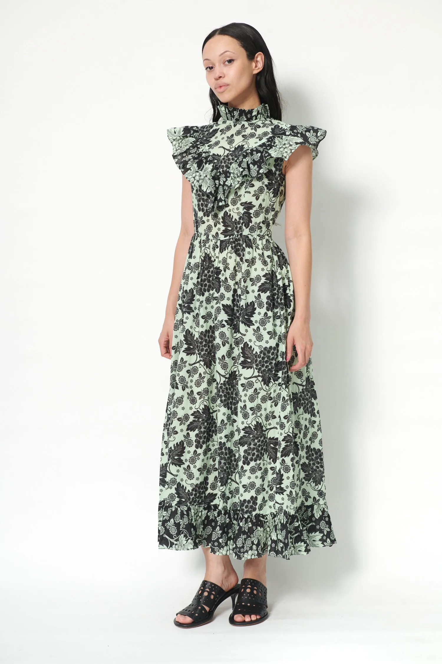 Caroline Dress in Grapes sold by Batsheva product image thumbnail 4