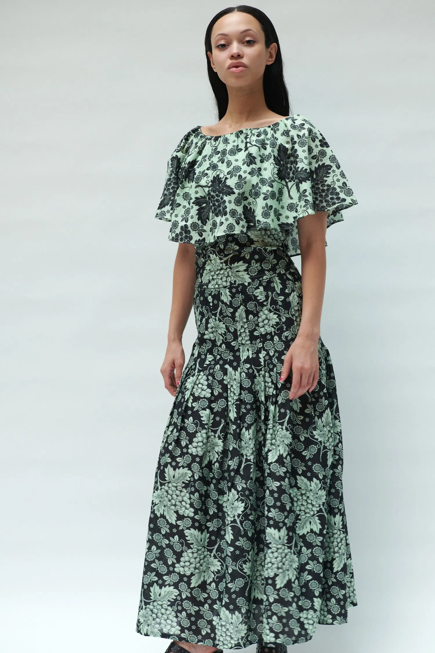 Julia Blouse in Grapes sold by Batsheva product image thumbnail 2