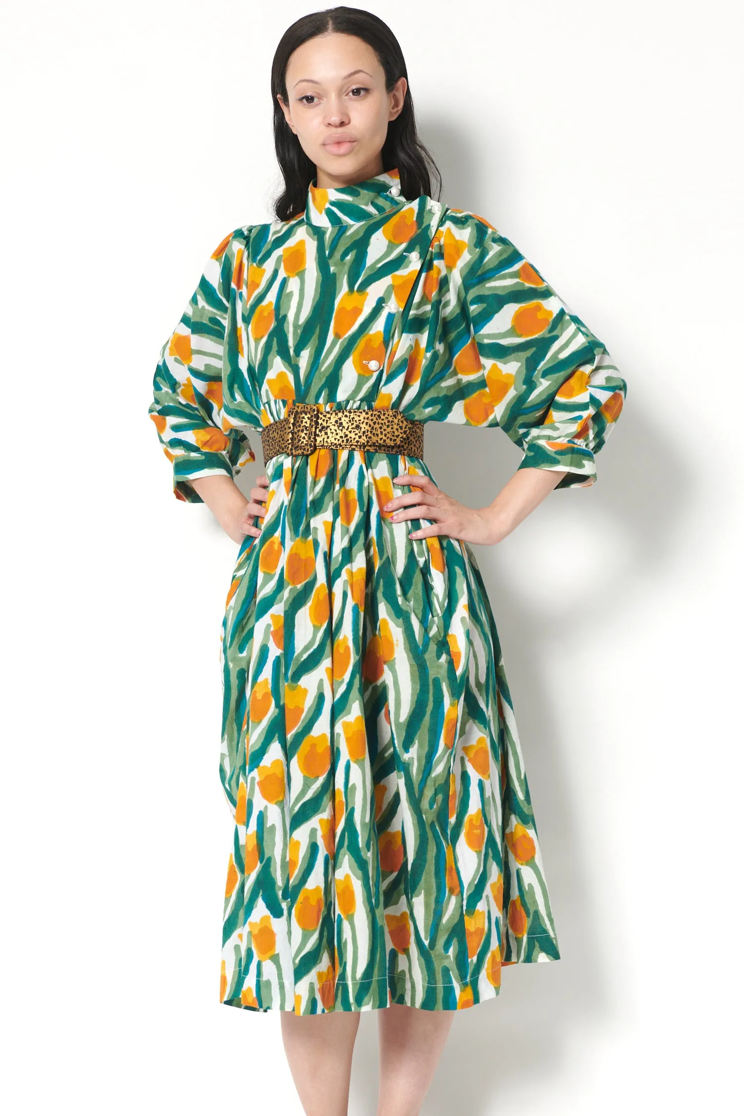 Smock Dress in Tulips sold by Batsheva product image thumbnail 5