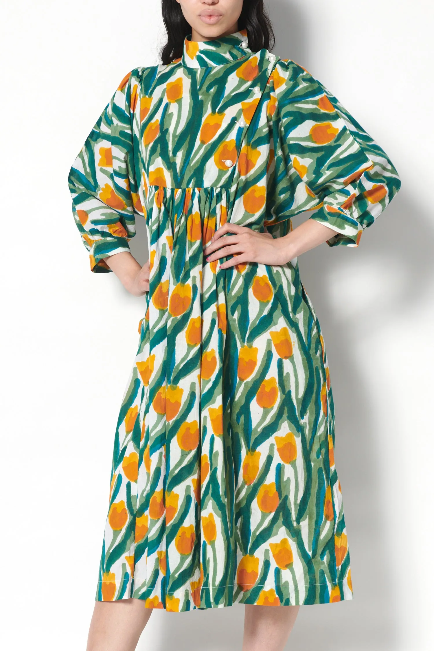 Smock Dress in Tulips sold by Batsheva product image thumbnail 2