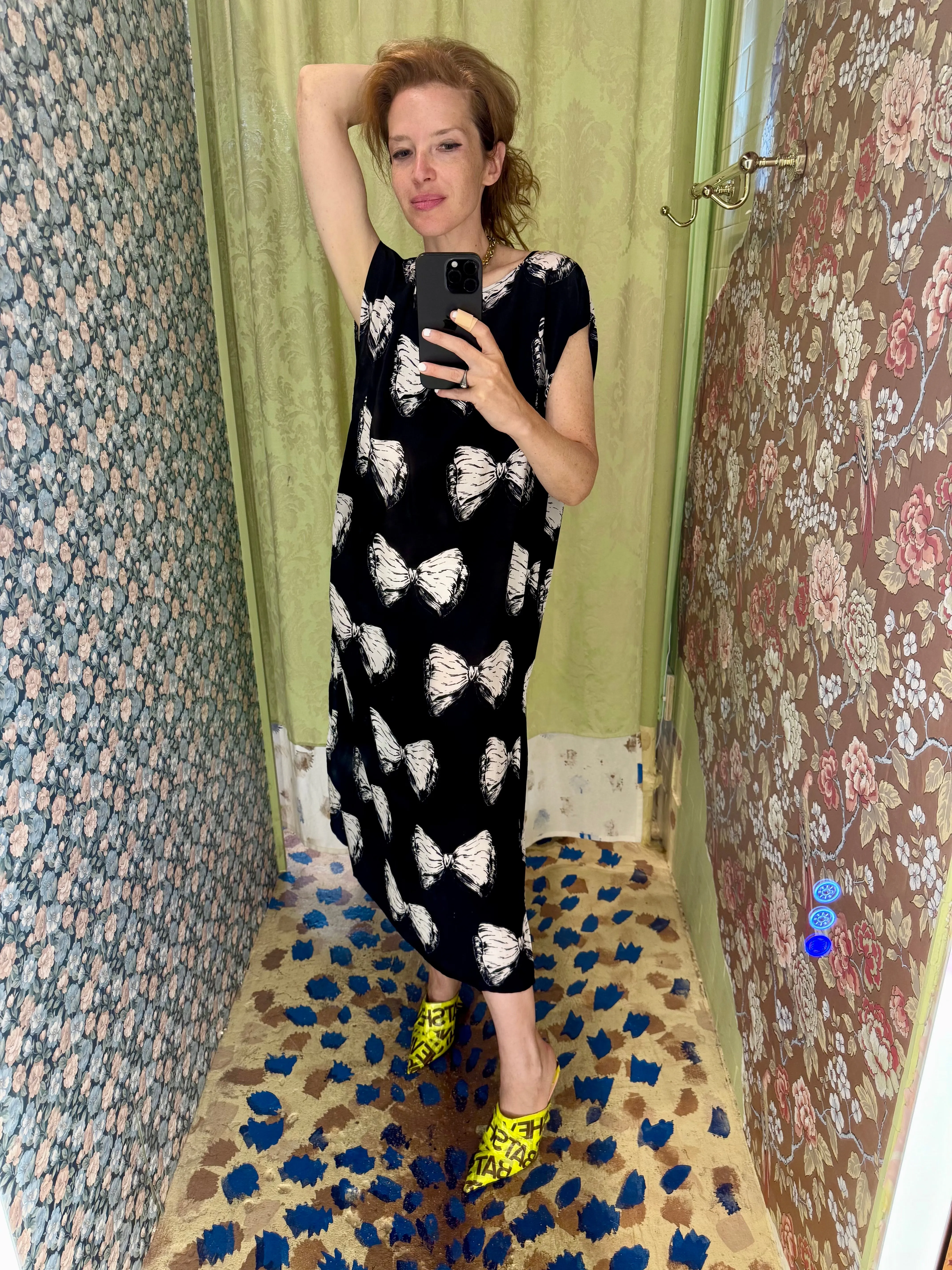 Dancer's Caftan in Bows sold by Batsheva product image thumbnail 2