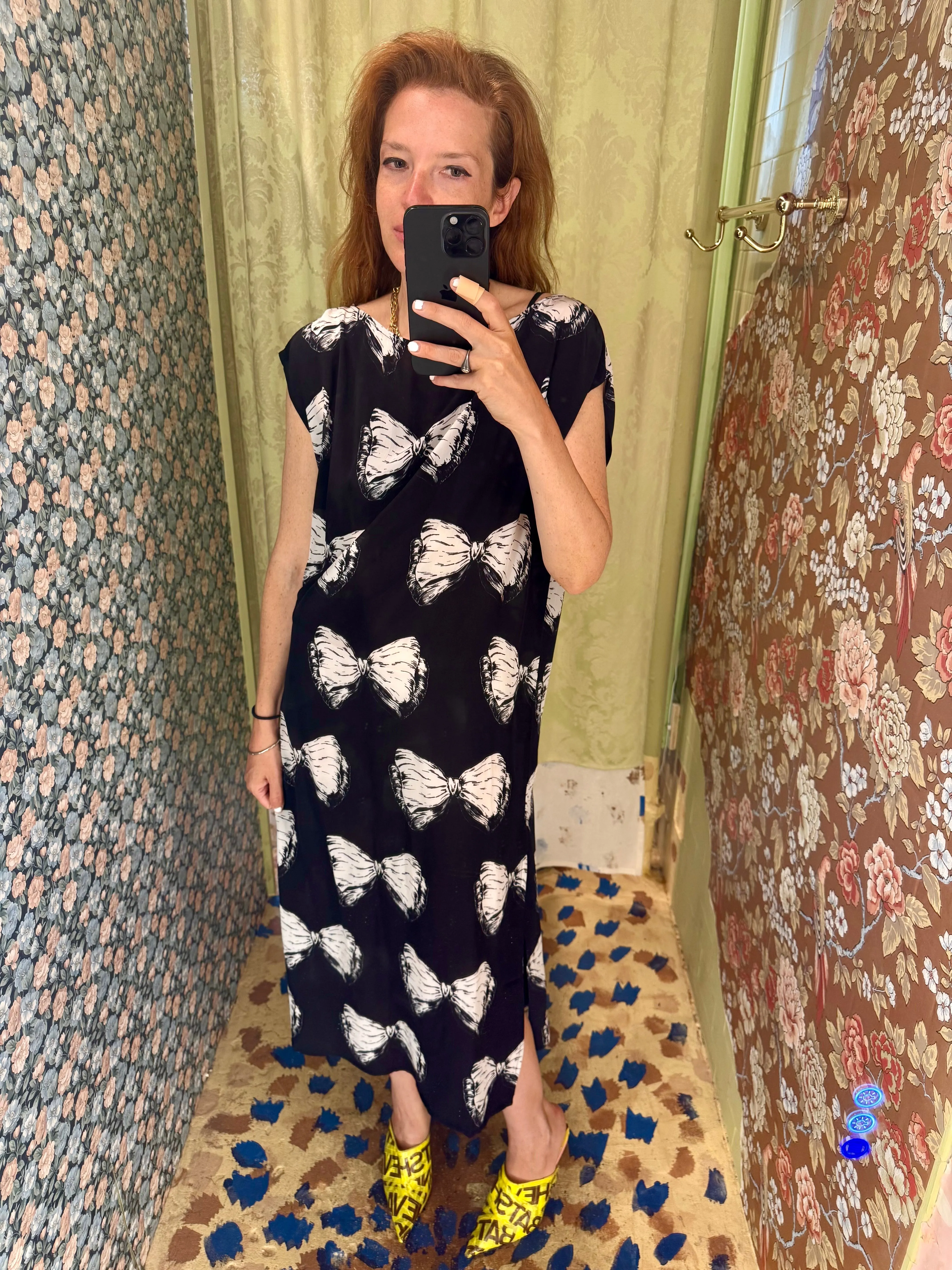 Dancer's Caftan in Bows sold by Batsheva product image thumbnail 3