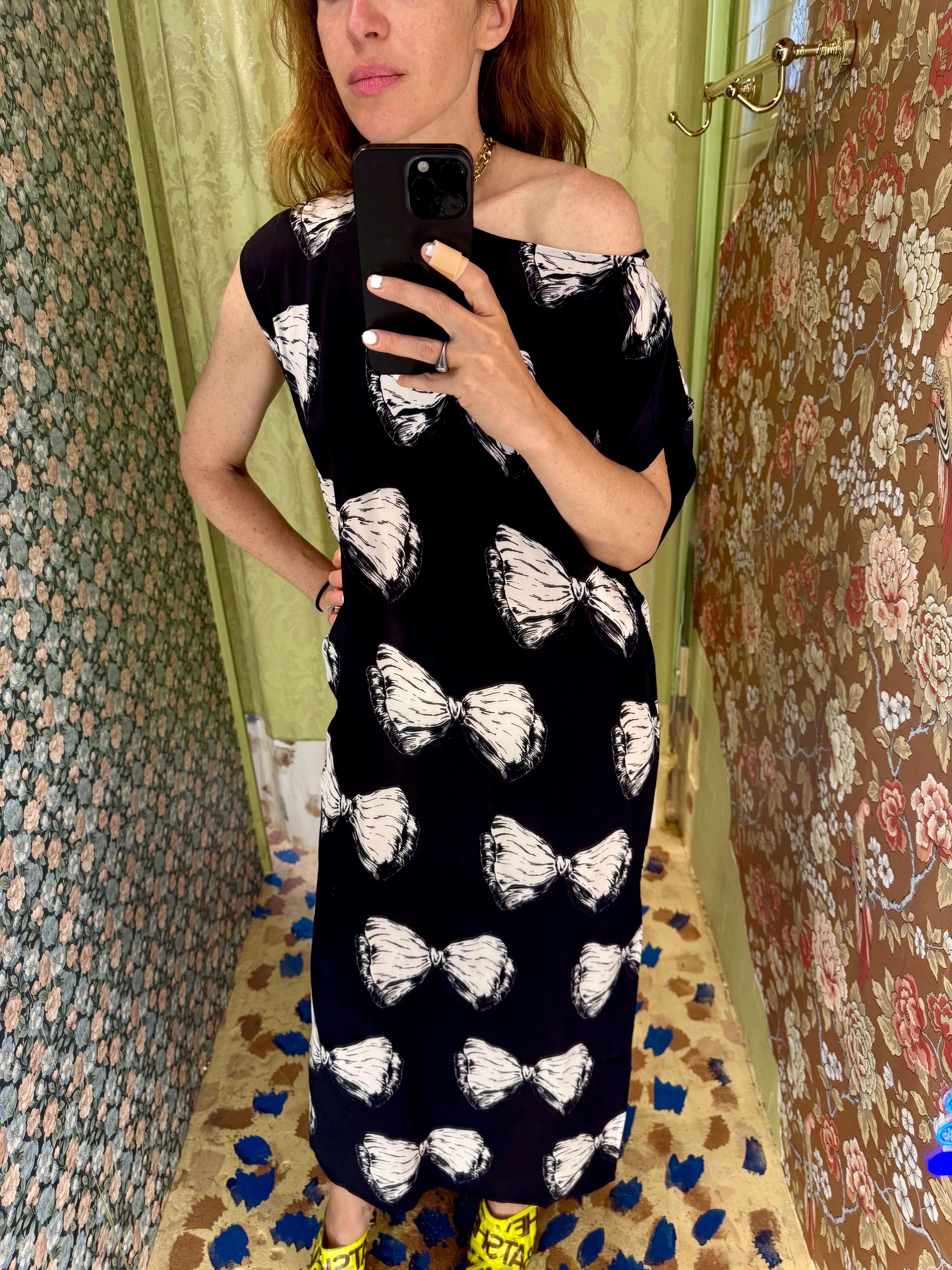 Dancer's Caftan in Bows sold by Batsheva product image thumbnail 4