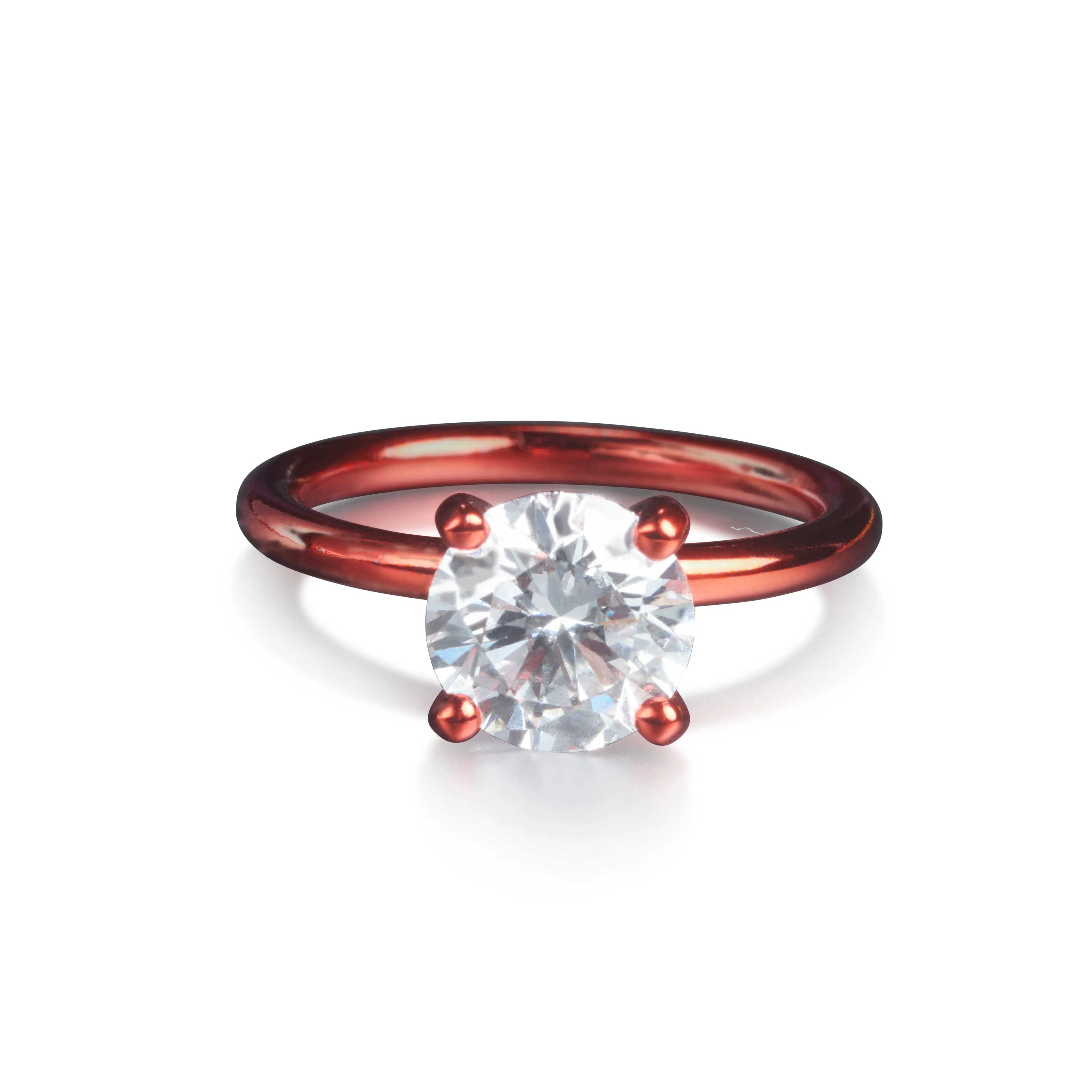 Red Ceramic Ring sold by Batsheva product image thumbnail 2