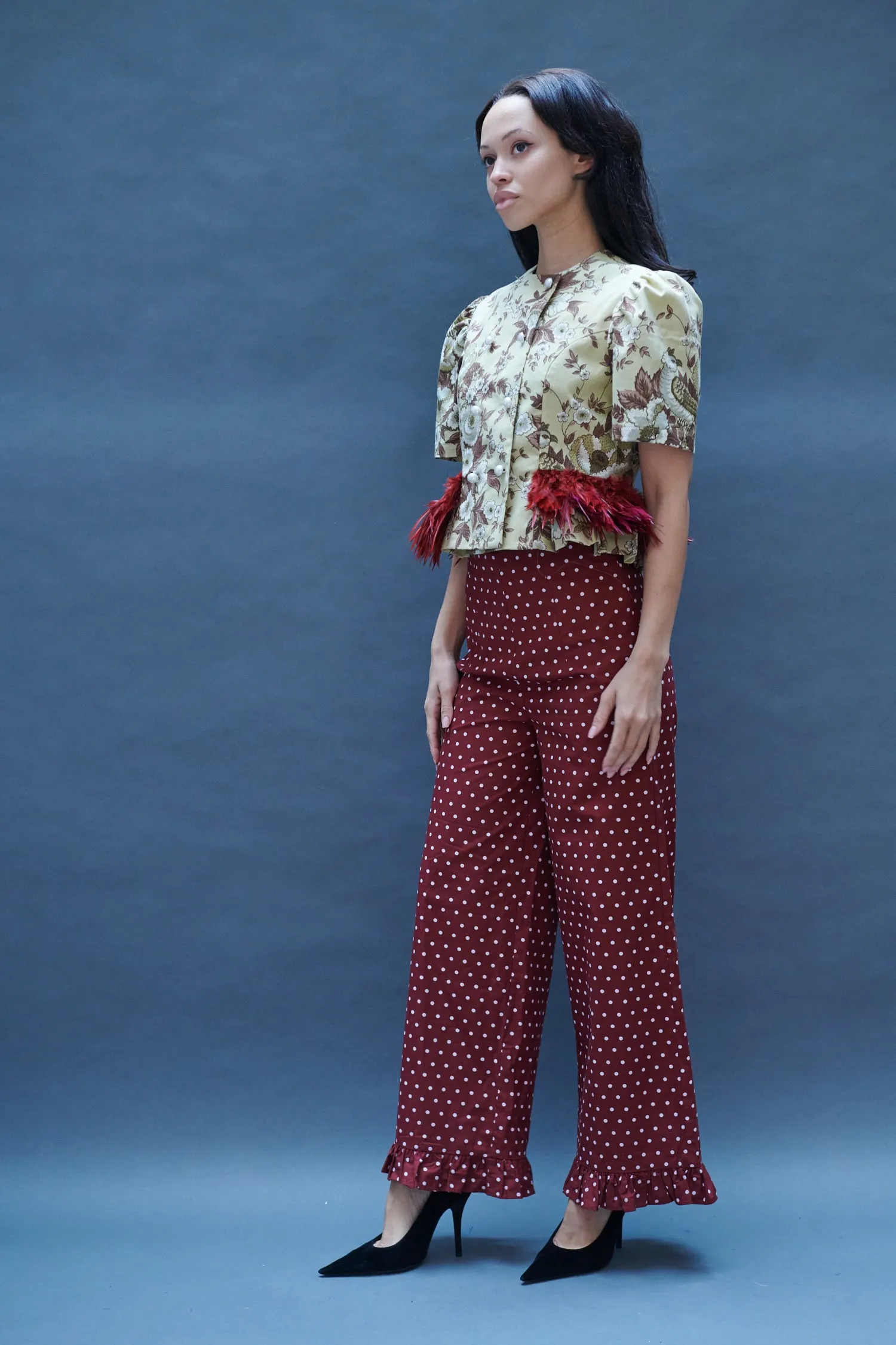 Eva Jacket in Vintage Upholstery sold by Batsheva product image thumbnail 3