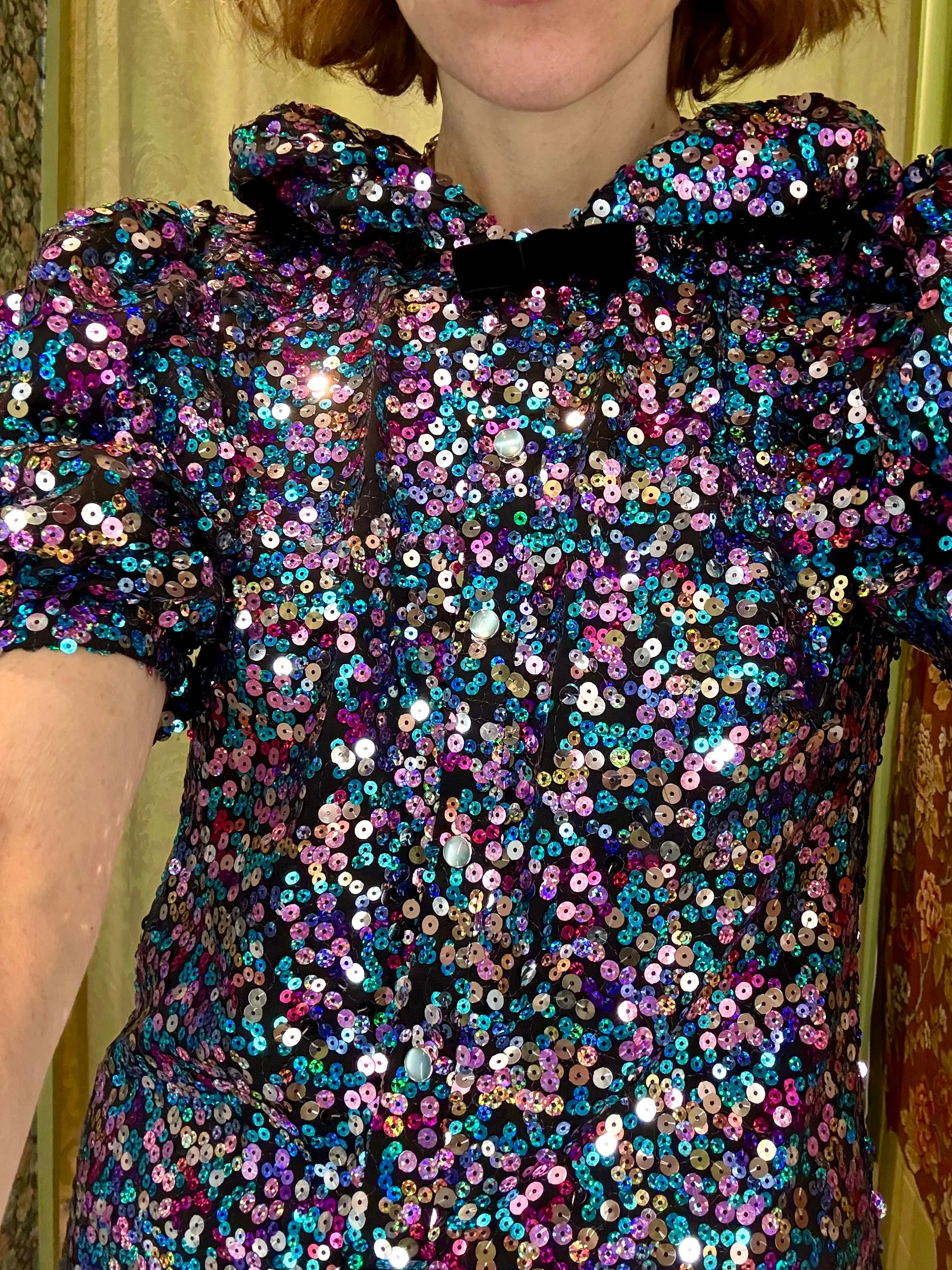 Lou Blouse in Multicolor Sequins sold by Batsheva product image thumbnail 2