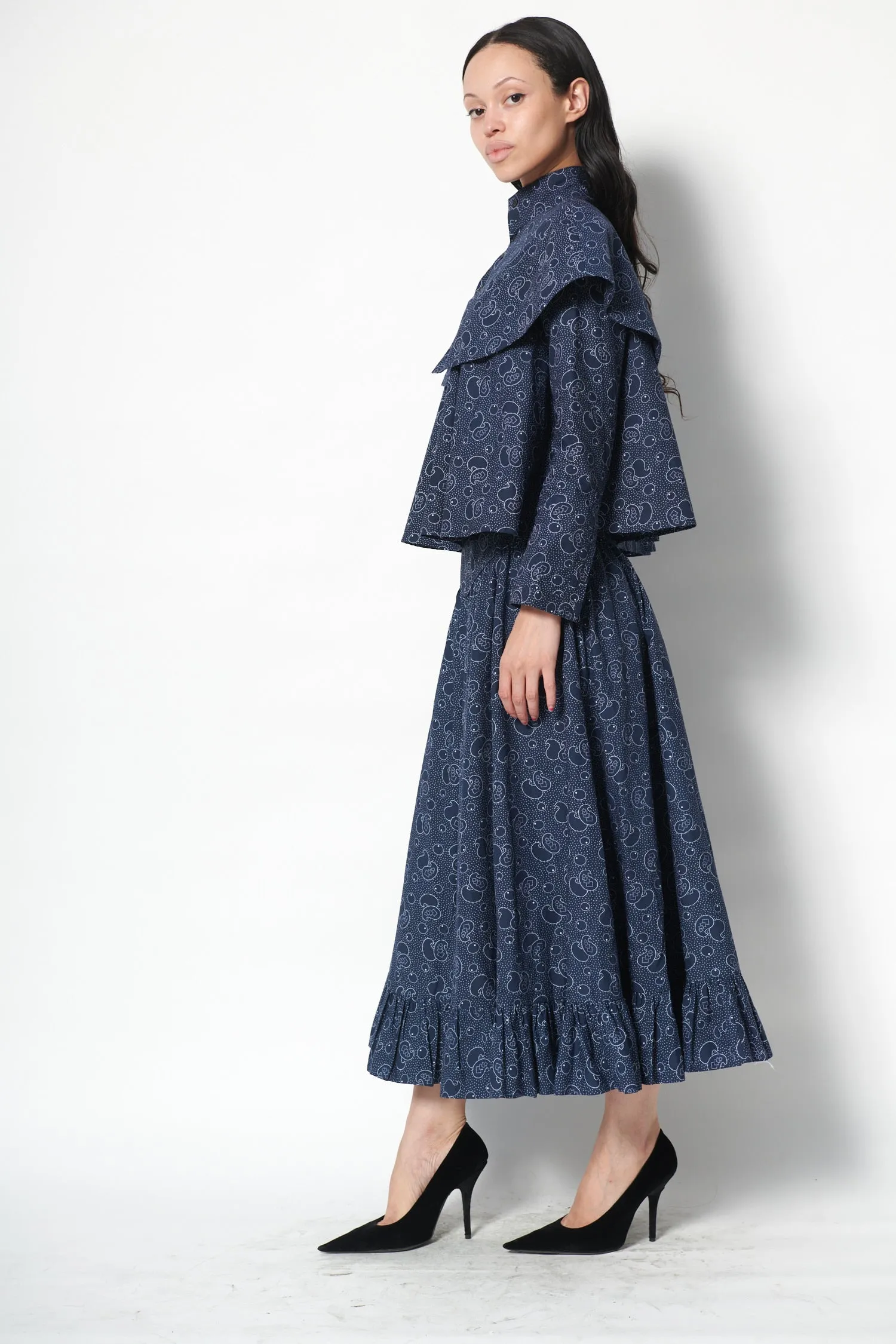 McKinley Top in Midnight Paisley sold by Batsheva product image thumbnail 3