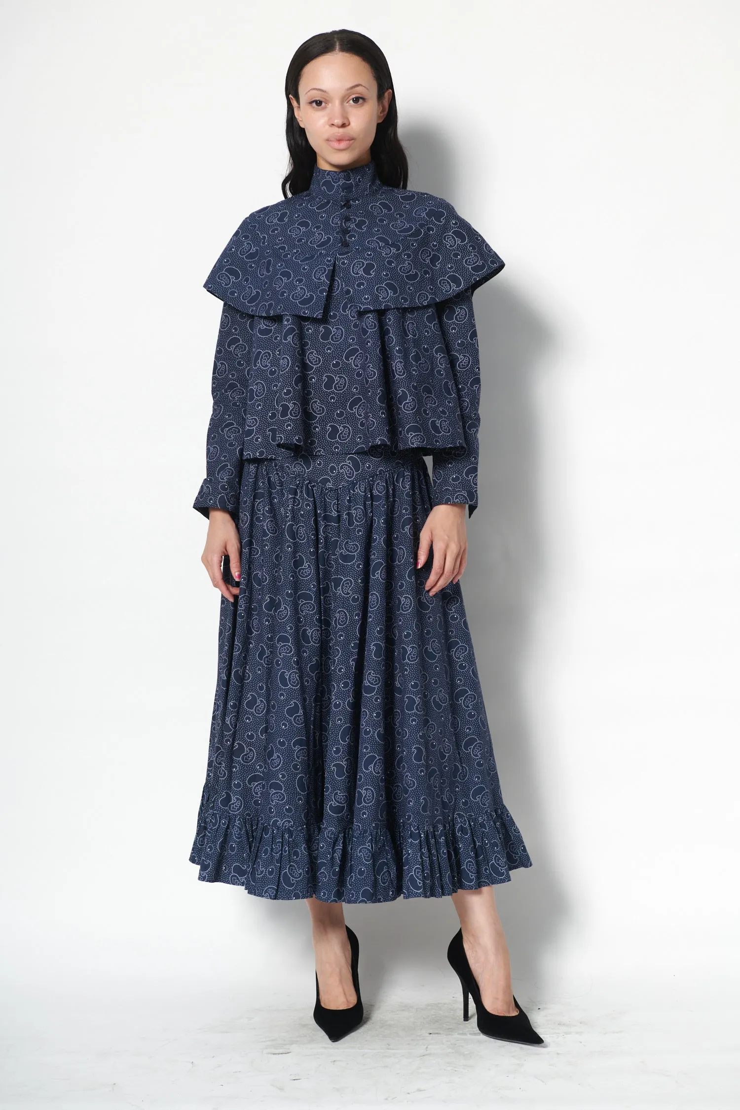 McKinley Top in Midnight Paisley sold by Batsheva product image thumbnail 2