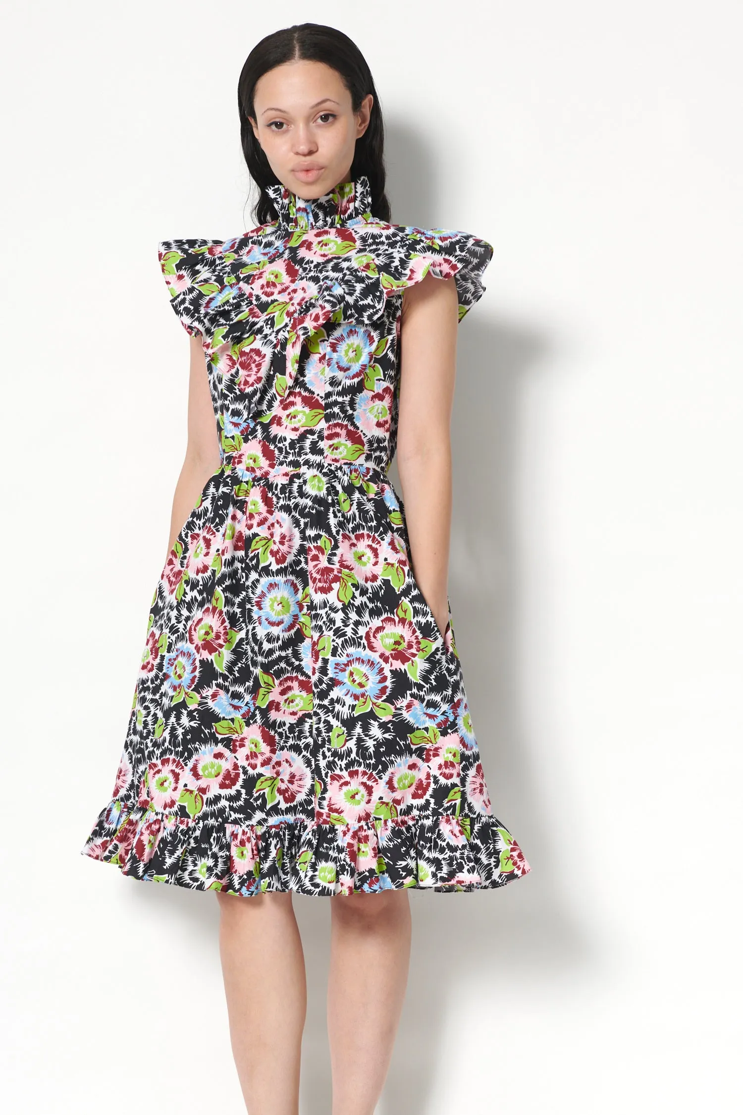 Caroline Dress in Flower Riot sold by Batsheva product image thumbnail 2