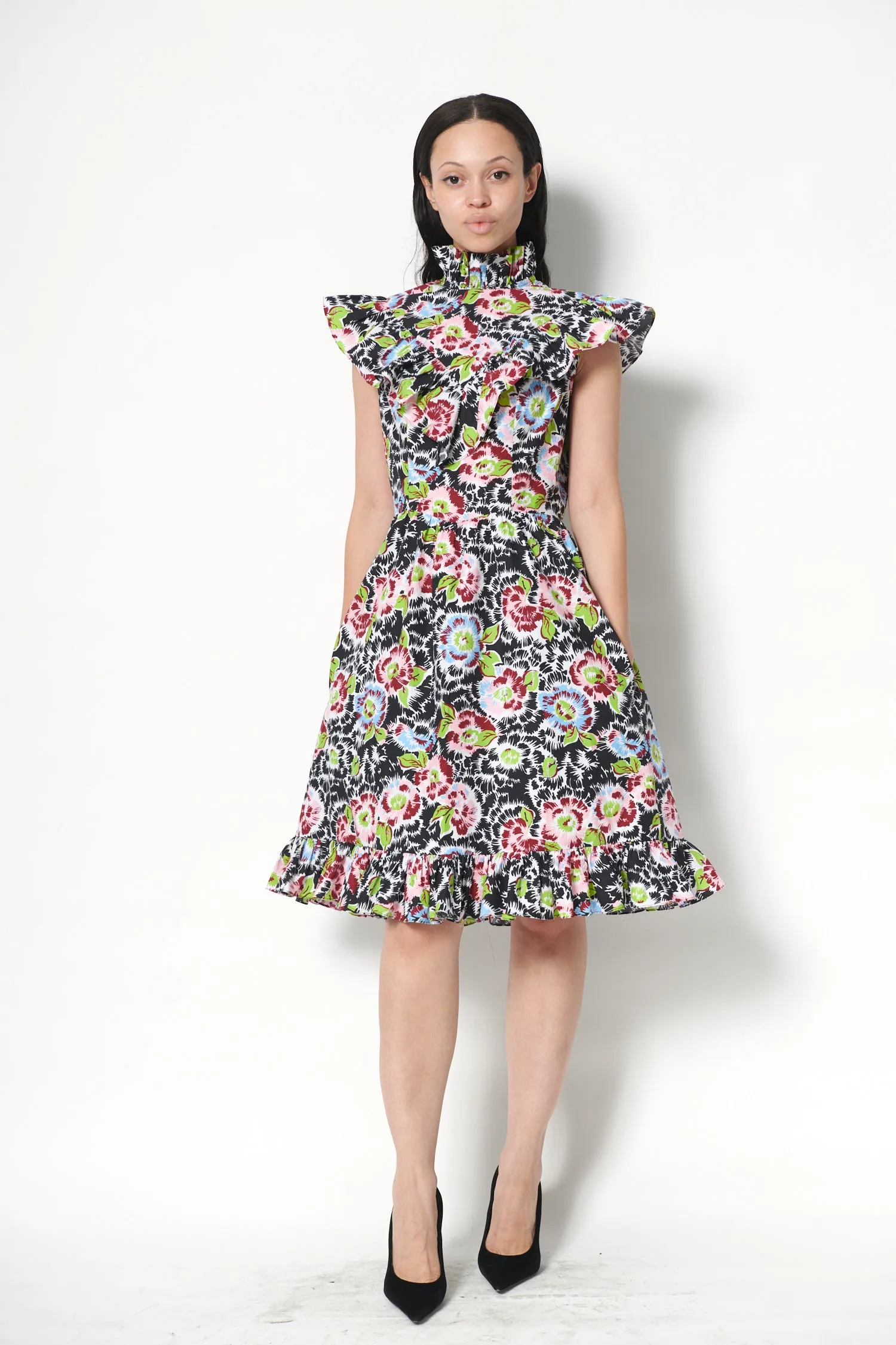 Caroline Dress in Flower Riot sold by Batsheva