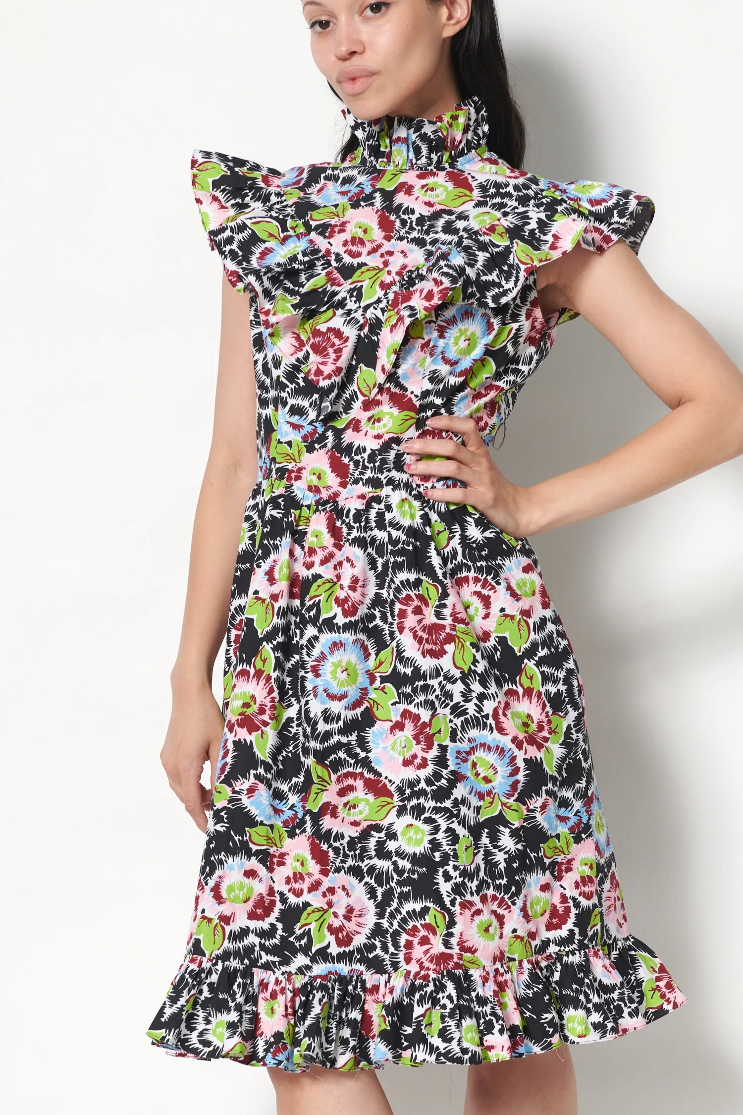Caroline Dress in Flower Riot sold by Batsheva product image thumbnail 3