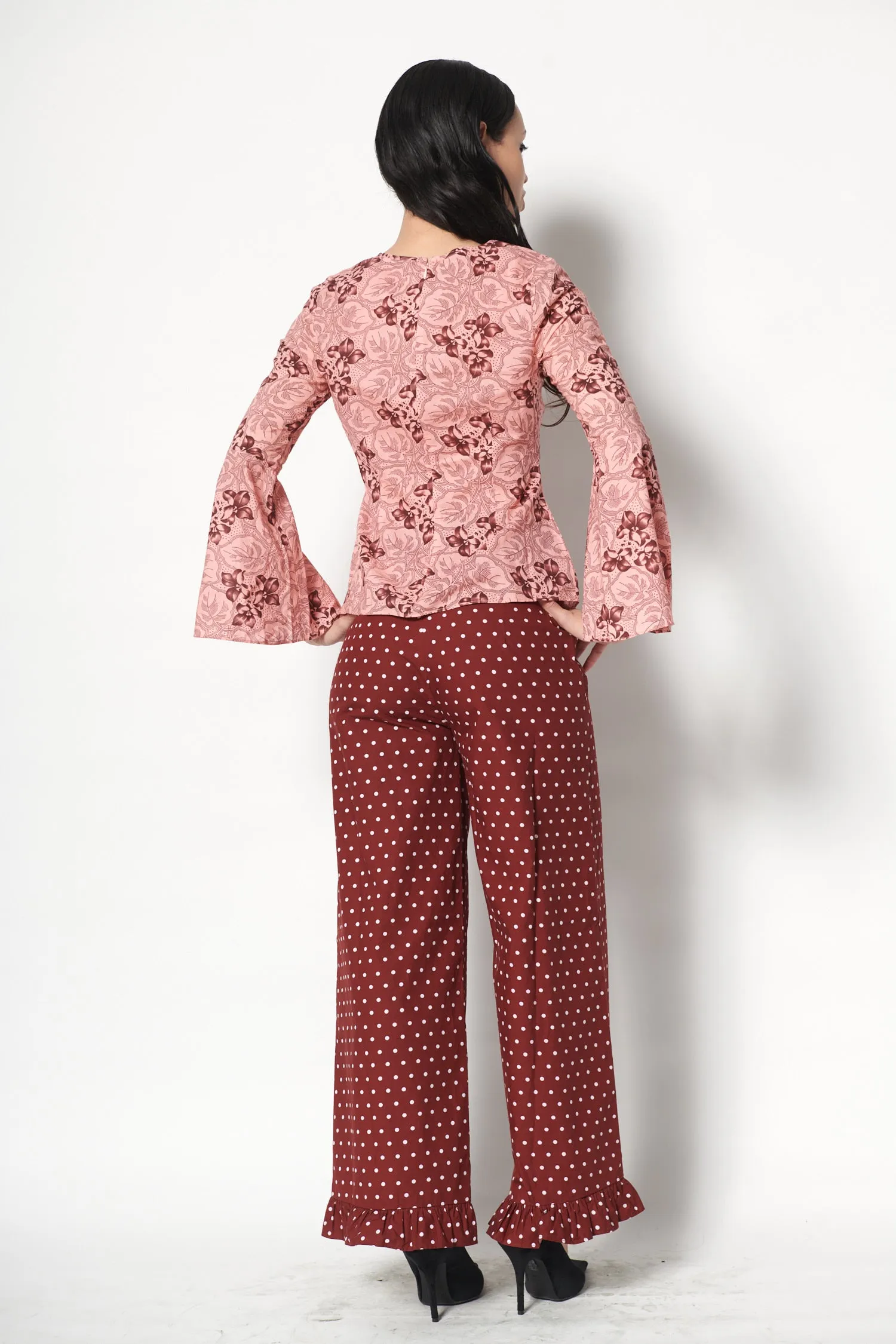 Bell Blouse in Tropics sold by Batsheva product image thumbnail 4