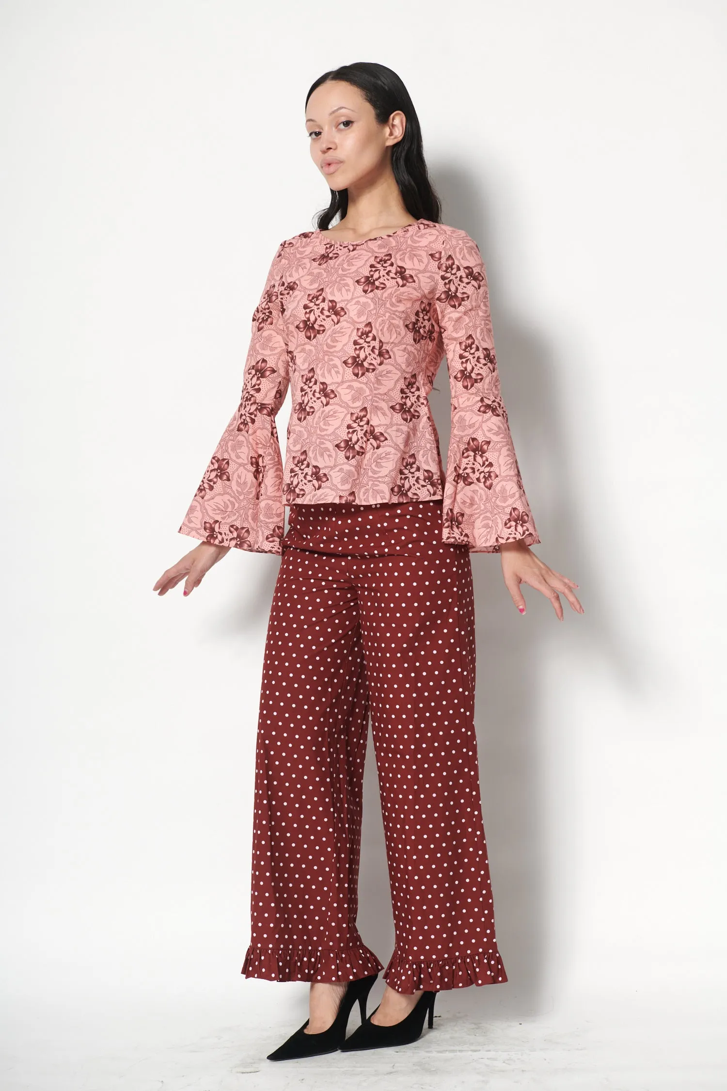 Bell Blouse in Tropics sold by Batsheva product image thumbnail 2