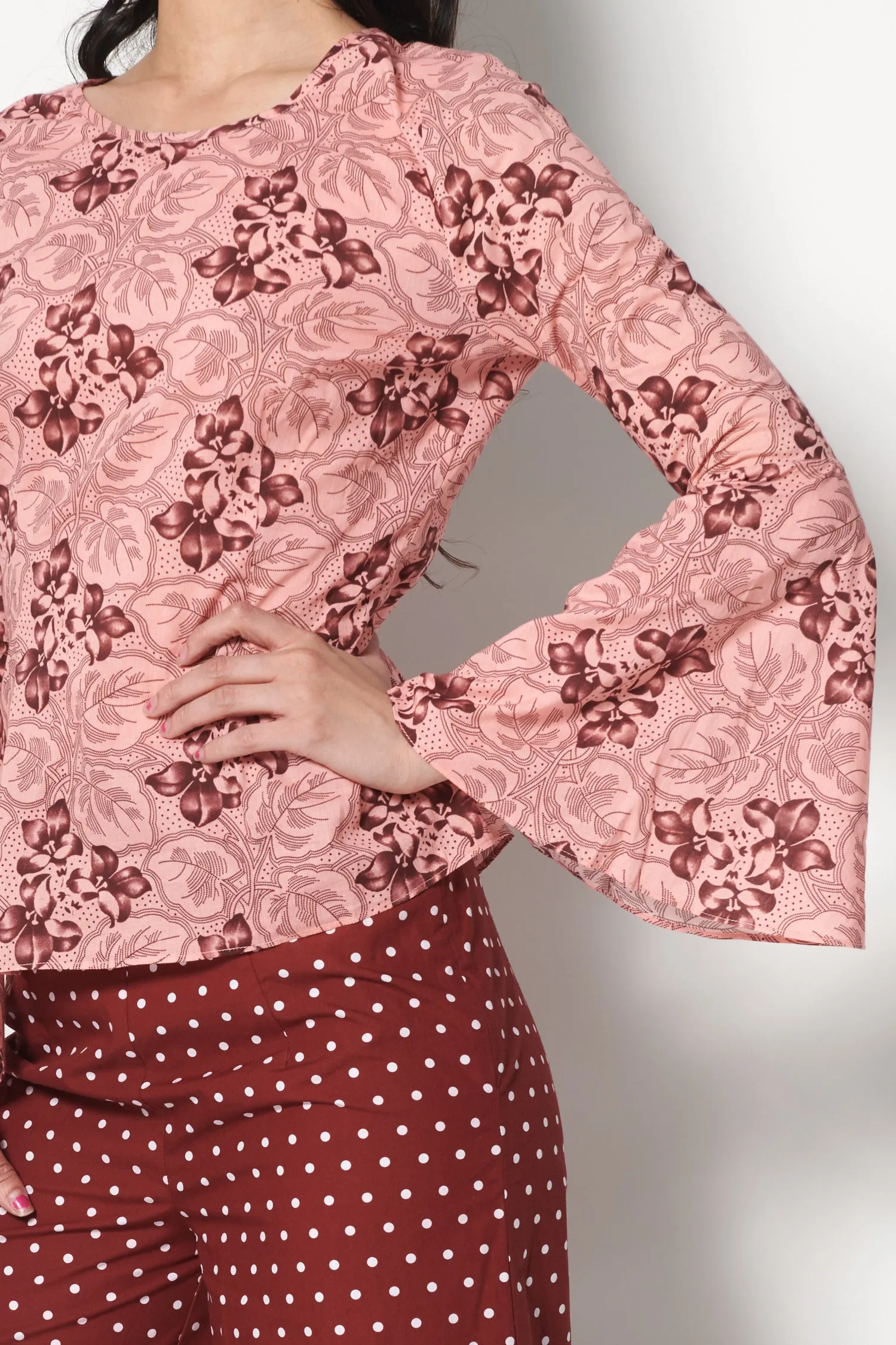 Bell Blouse in Tropics sold by Batsheva product image thumbnail 3