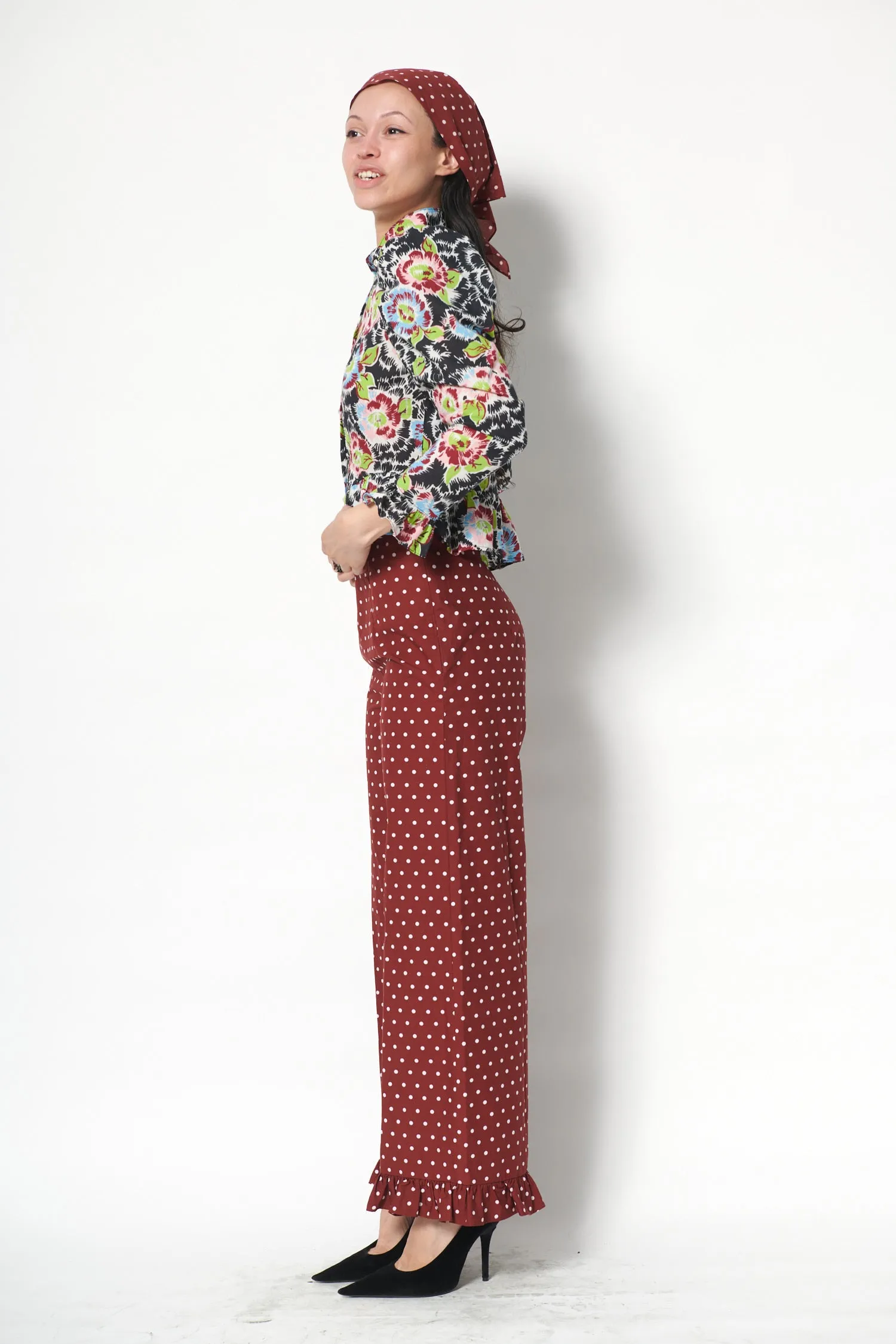 Grace Blouse in Flower Riot sold by Batsheva product image thumbnail 3