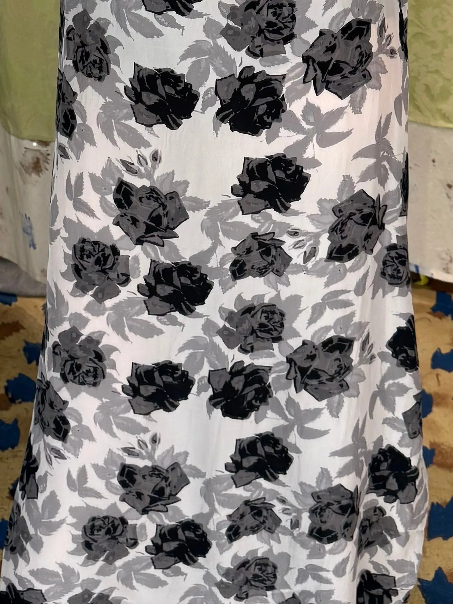 Dancer's Caftan in Grey Floral sold by Batsheva product image thumbnail 3