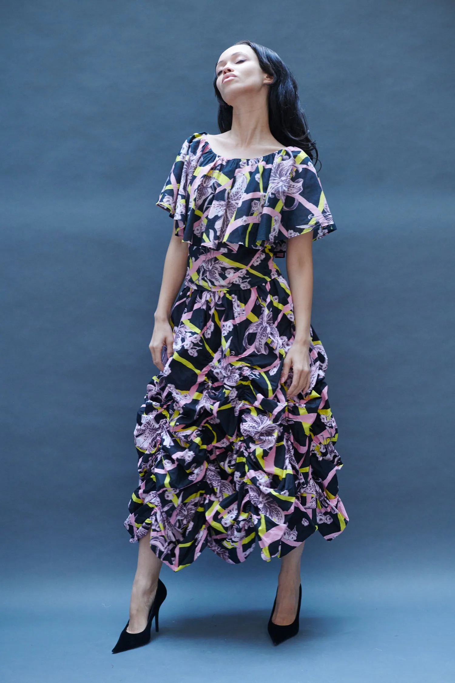 Julia Blouse in Iris sold by Batsheva product image thumbnail 5