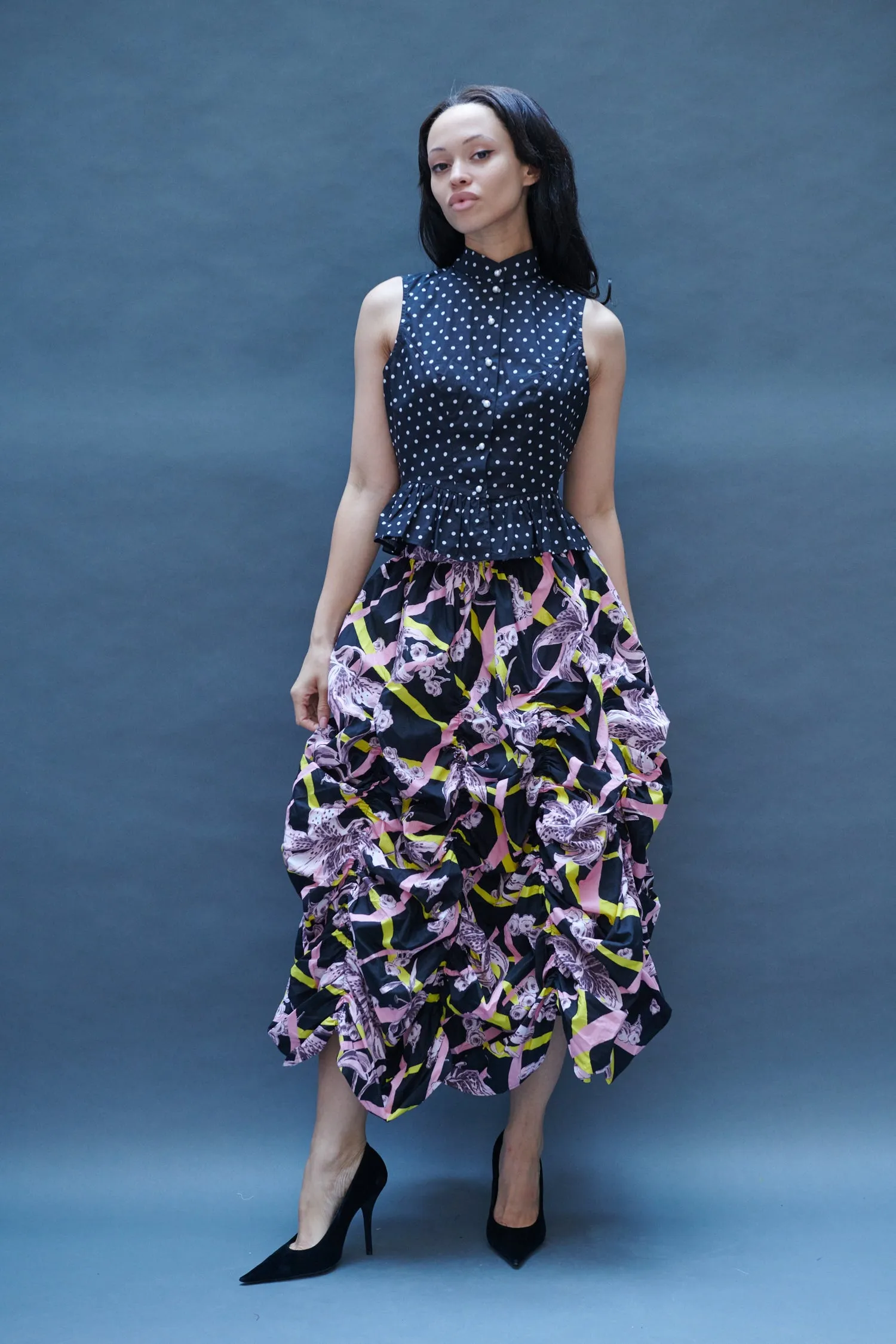 Anja Skirt in Iris sold by Batsheva product image thumbnail 3
