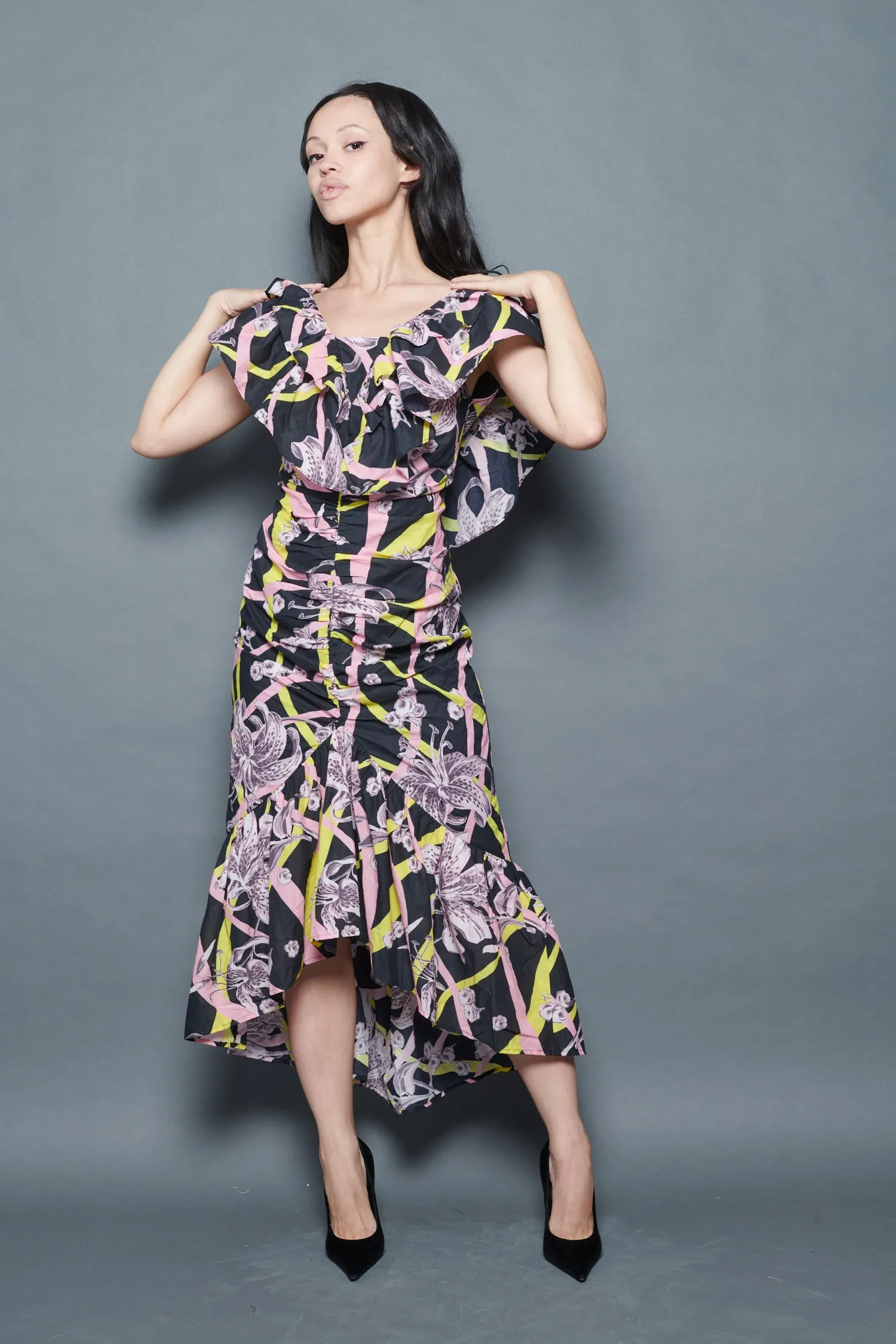 Molly Dress in Iris sold by Batsheva product image thumbnail 5