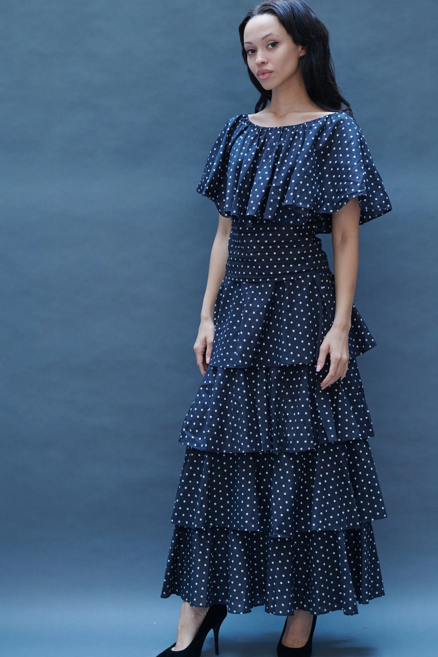 Julia Blouse in Black Dots sold by Batsheva product image thumbnail 3