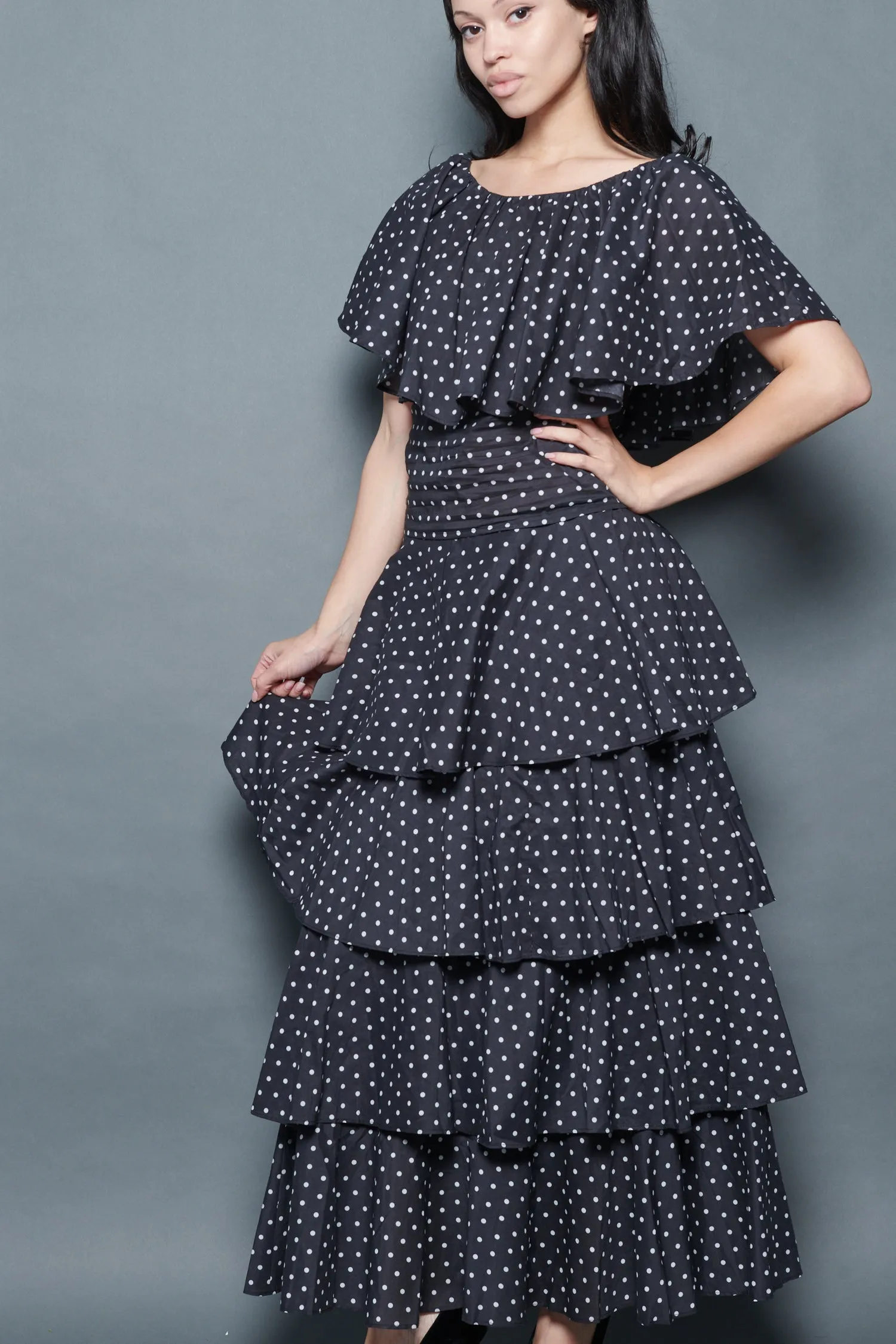 Julia Blouse in Black Dots sold by Batsheva product image thumbnail 4