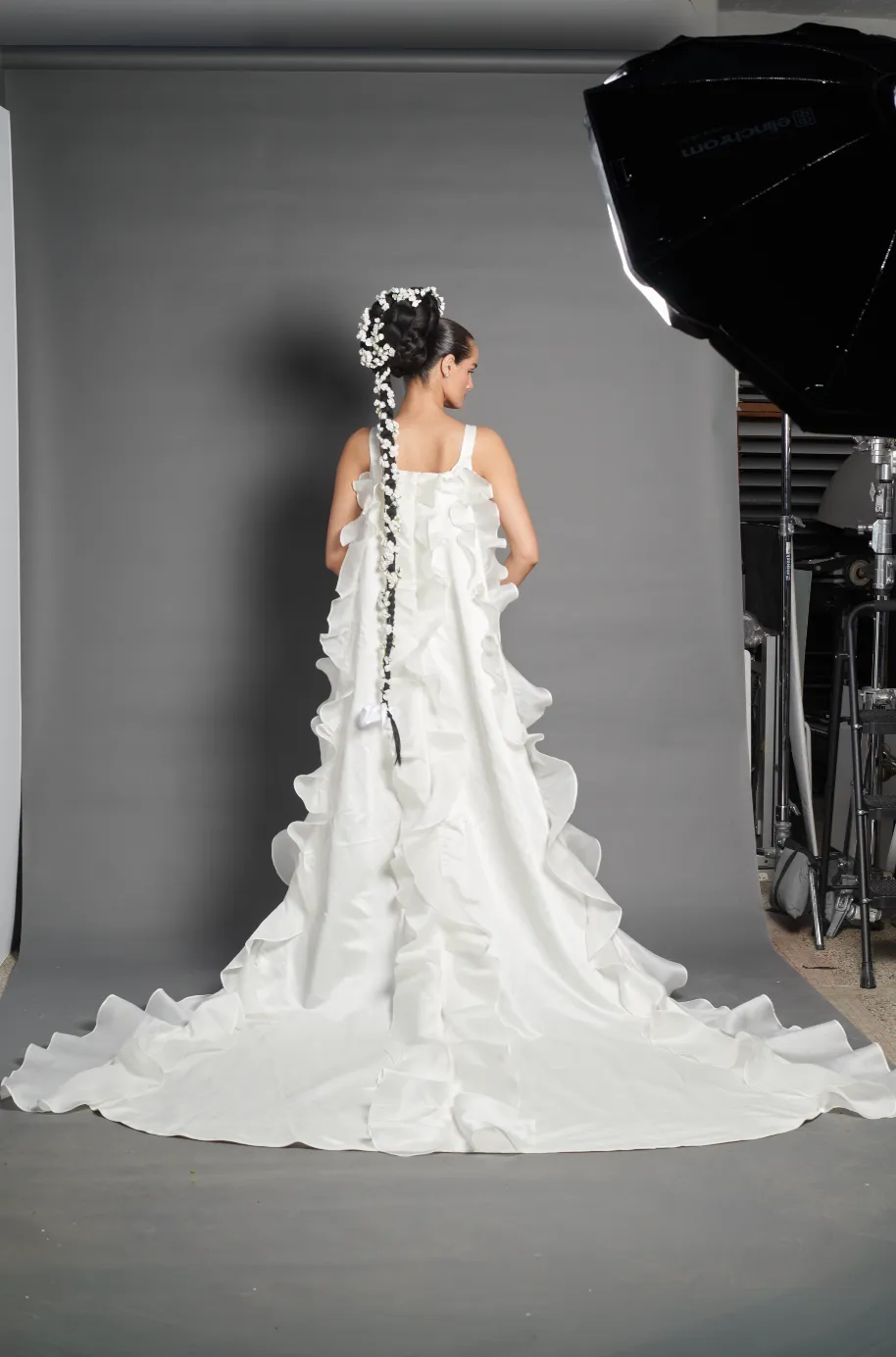 Removable Ruffle Train sold by Batsheva product image thumbnail 2