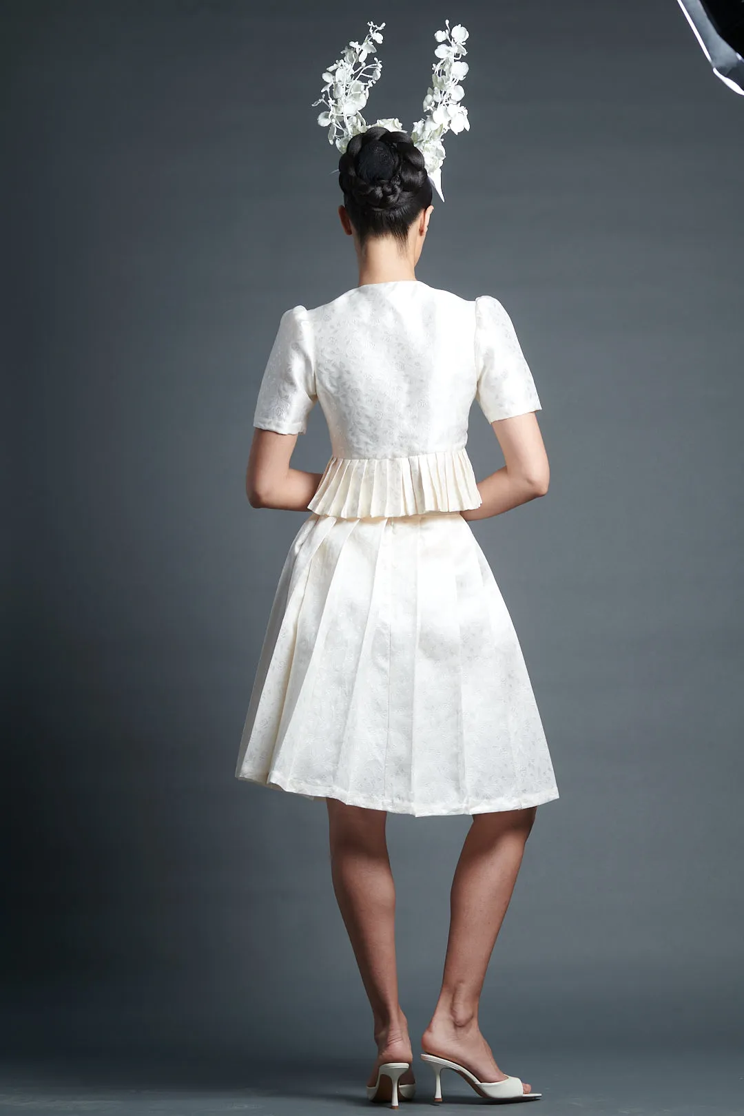 Pleated Skirt sold by Batsheva product image thumbnail 2