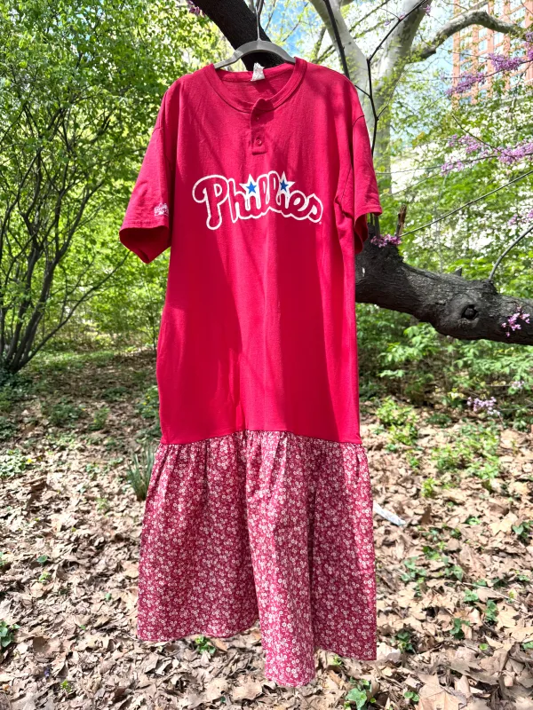 One-of-a-Kind Vintage Phillies T-Shirt Dress made by Batsheva
