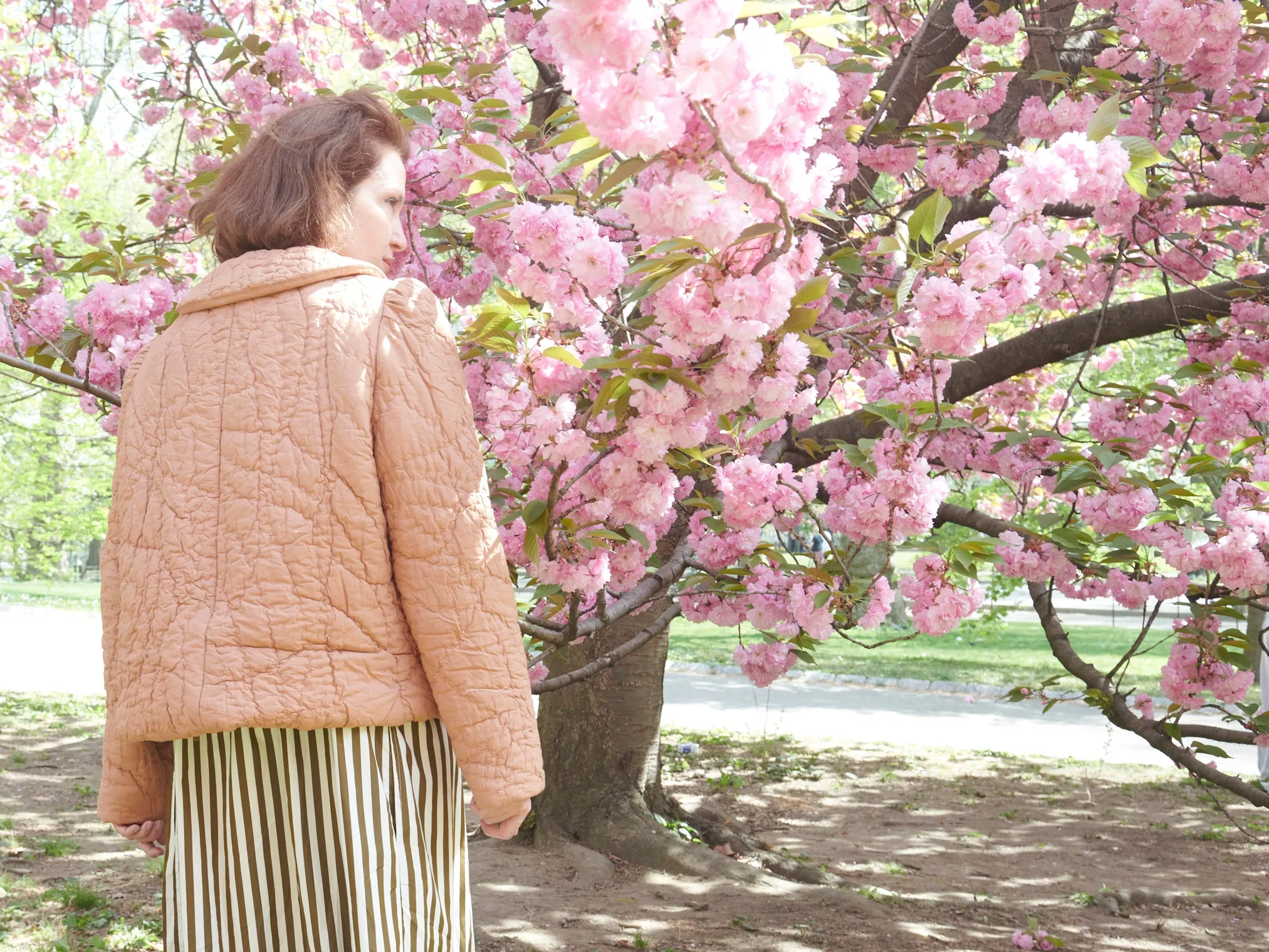 Coyuchi x Batsheva Quilted Jacket in Ginger sold by Batsheva product image thumbnail 4
