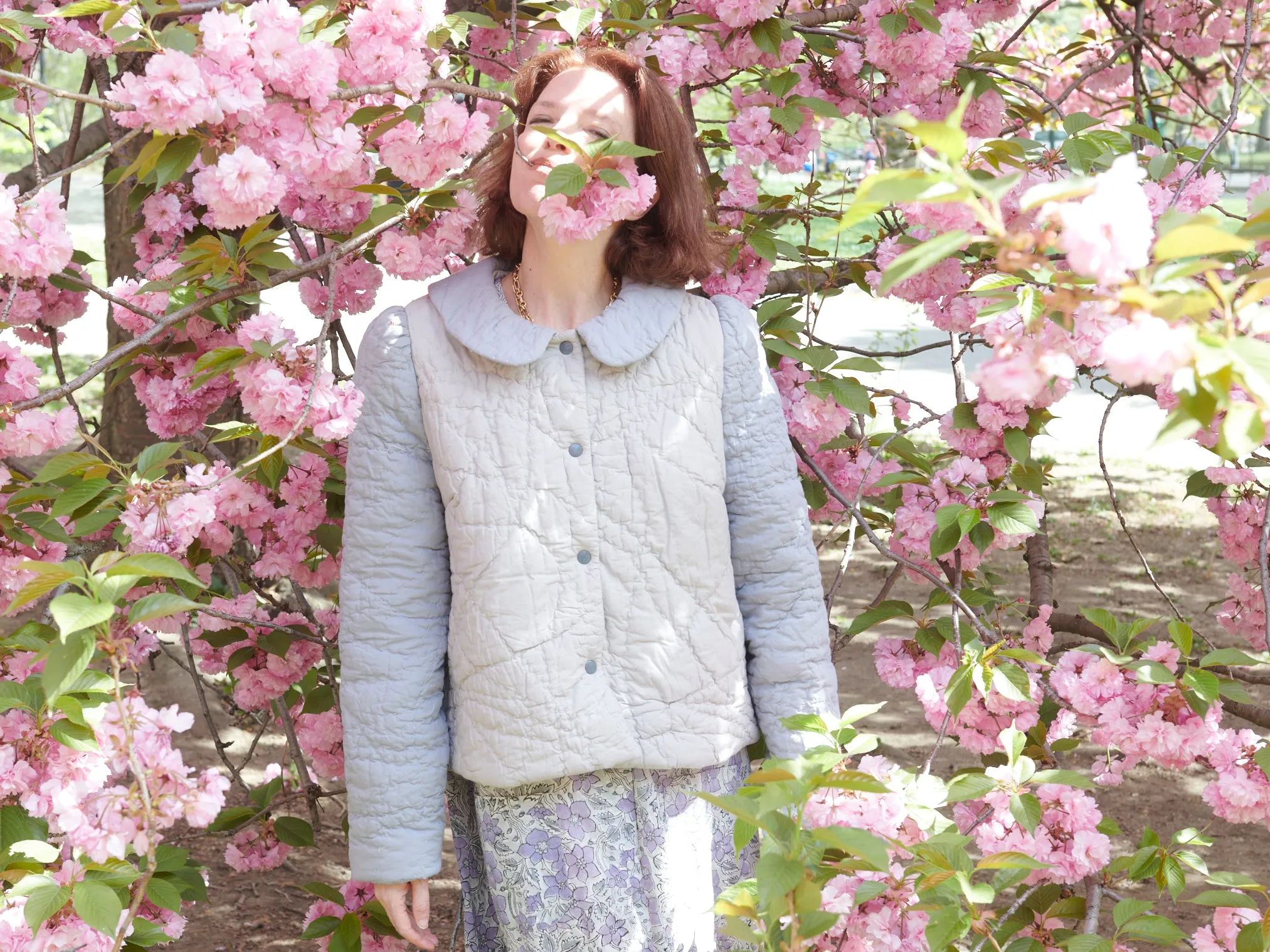 Coyuchi x Batsheva Quilted Jacket sold by Batsheva product image thumbnail 4