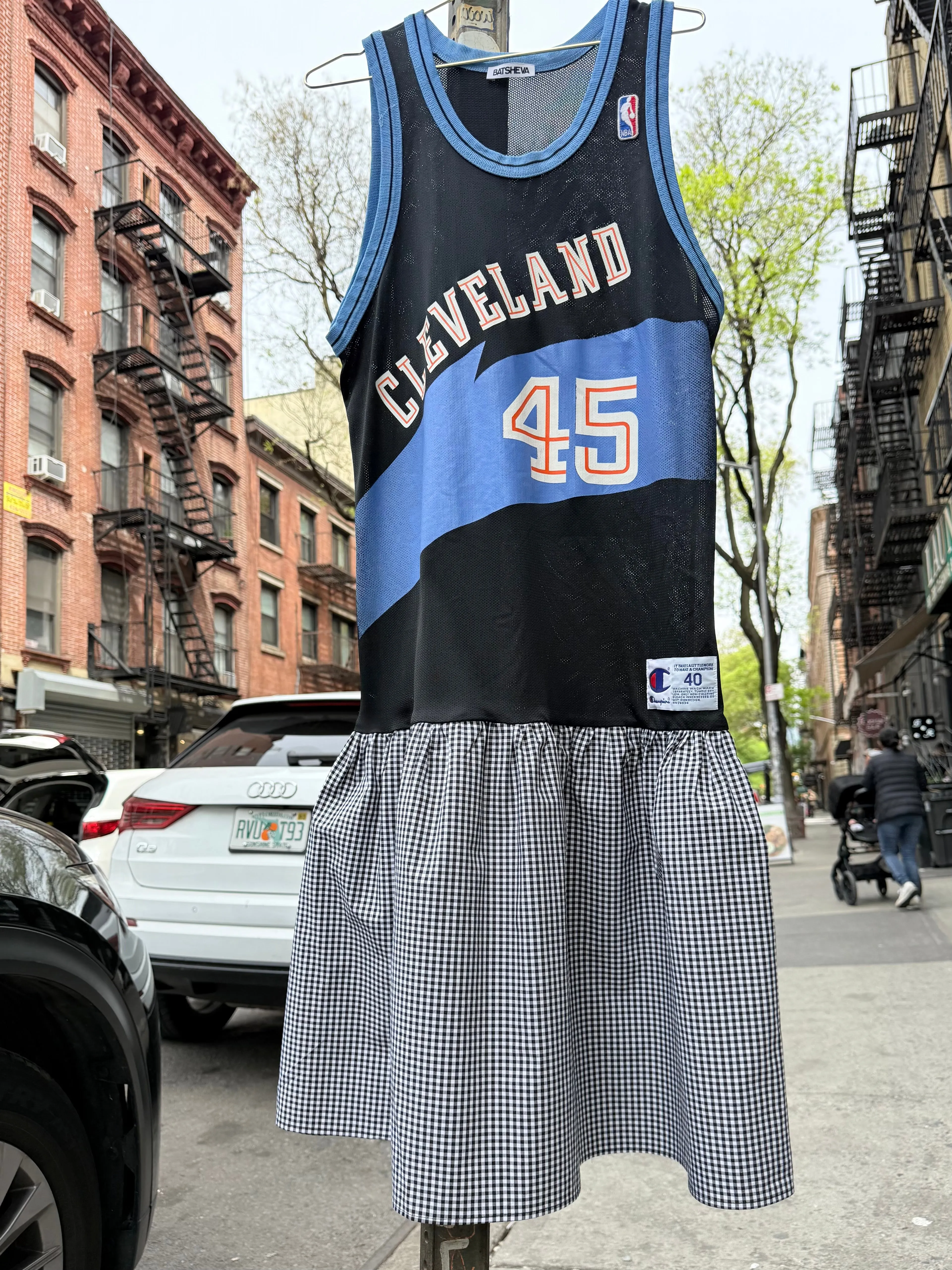 One-of-a-Kind Vintage Cleveland Jersey Dress sold by Batsheva product image thumbnail 2
