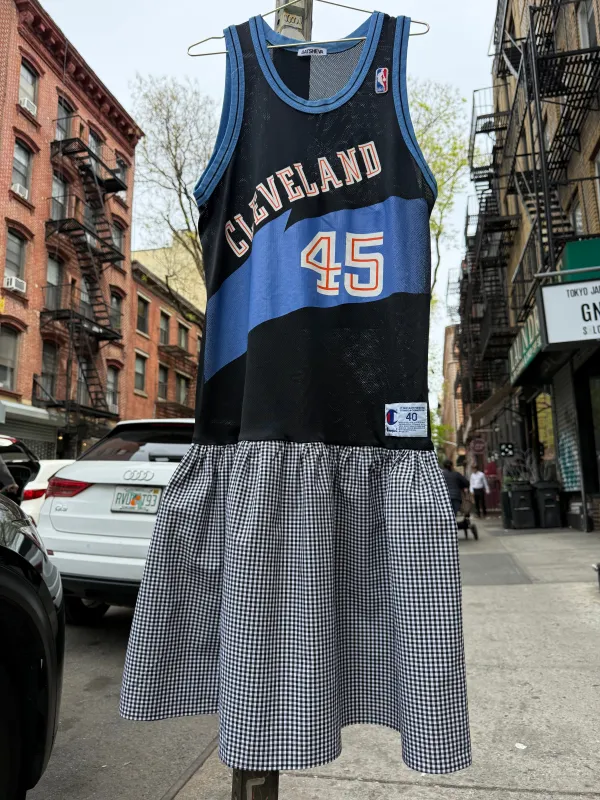 One-of-a-Kind Vintage Cleveland Jersey Dress made by Batsheva