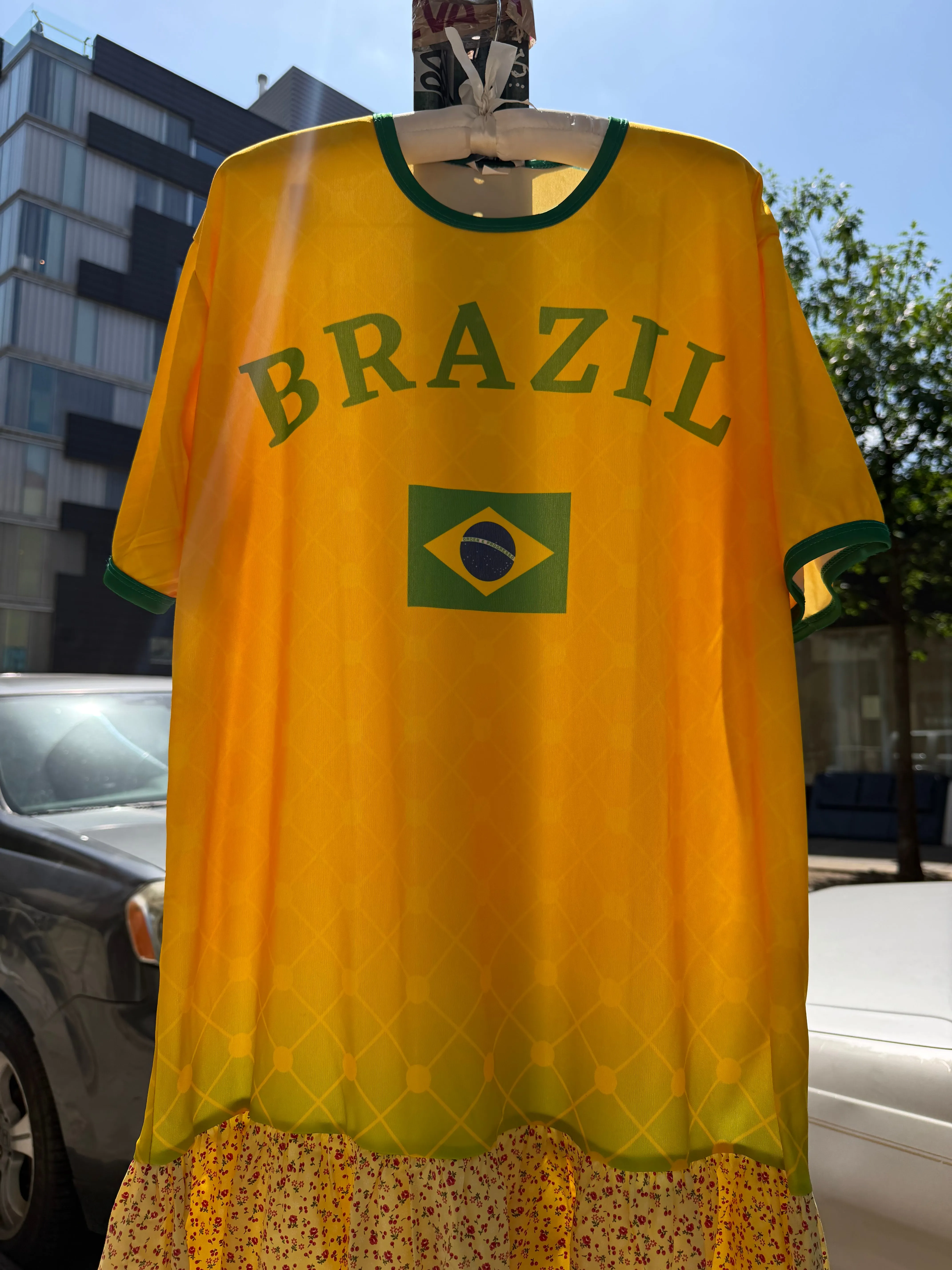 One-of-a-Kind Brazil Jersey Dress sold by Batsheva product image thumbnail 3