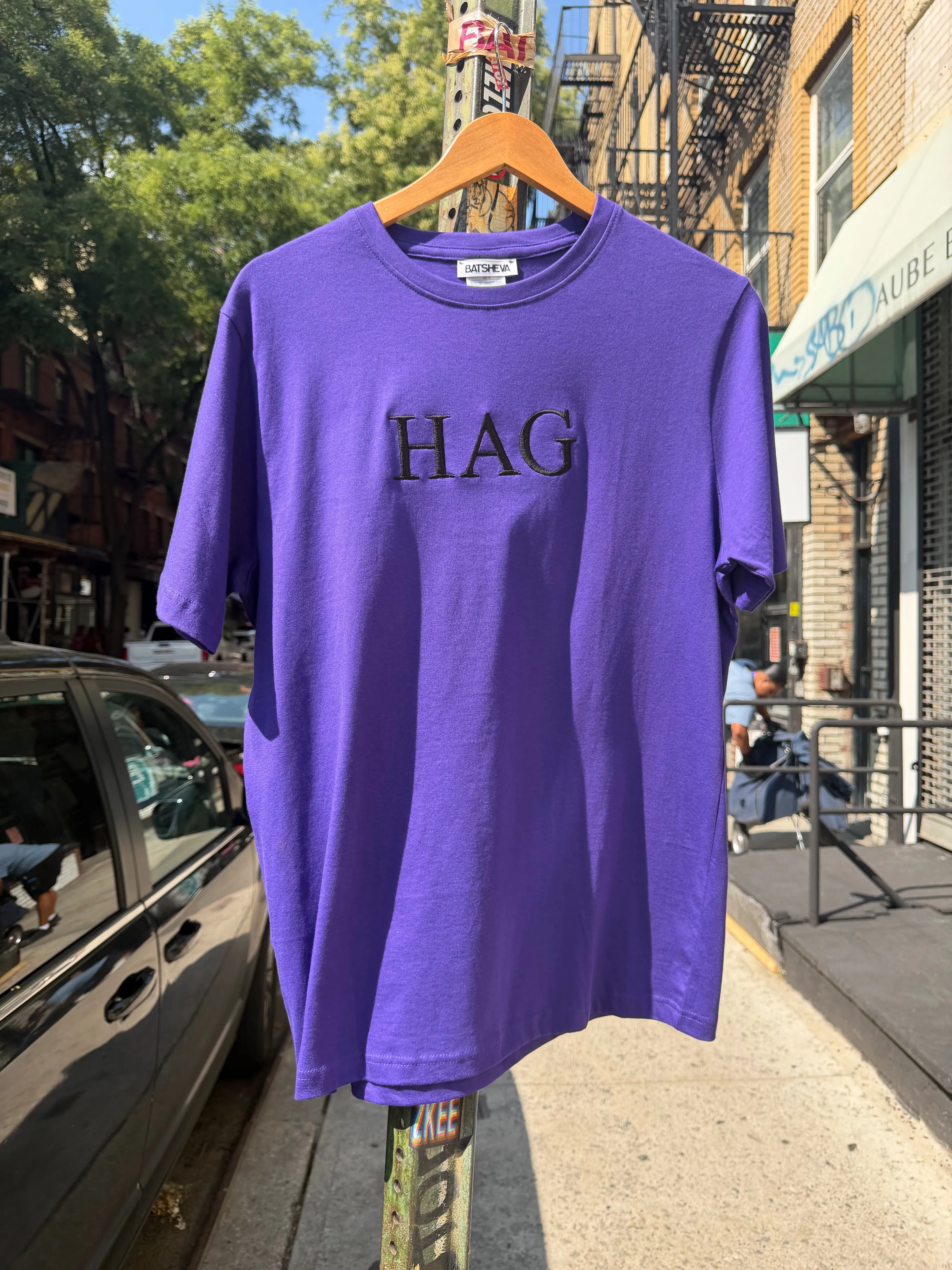 HAG Embroidered Grape Tee Shirt sold by Batsheva product image thumbnail 2