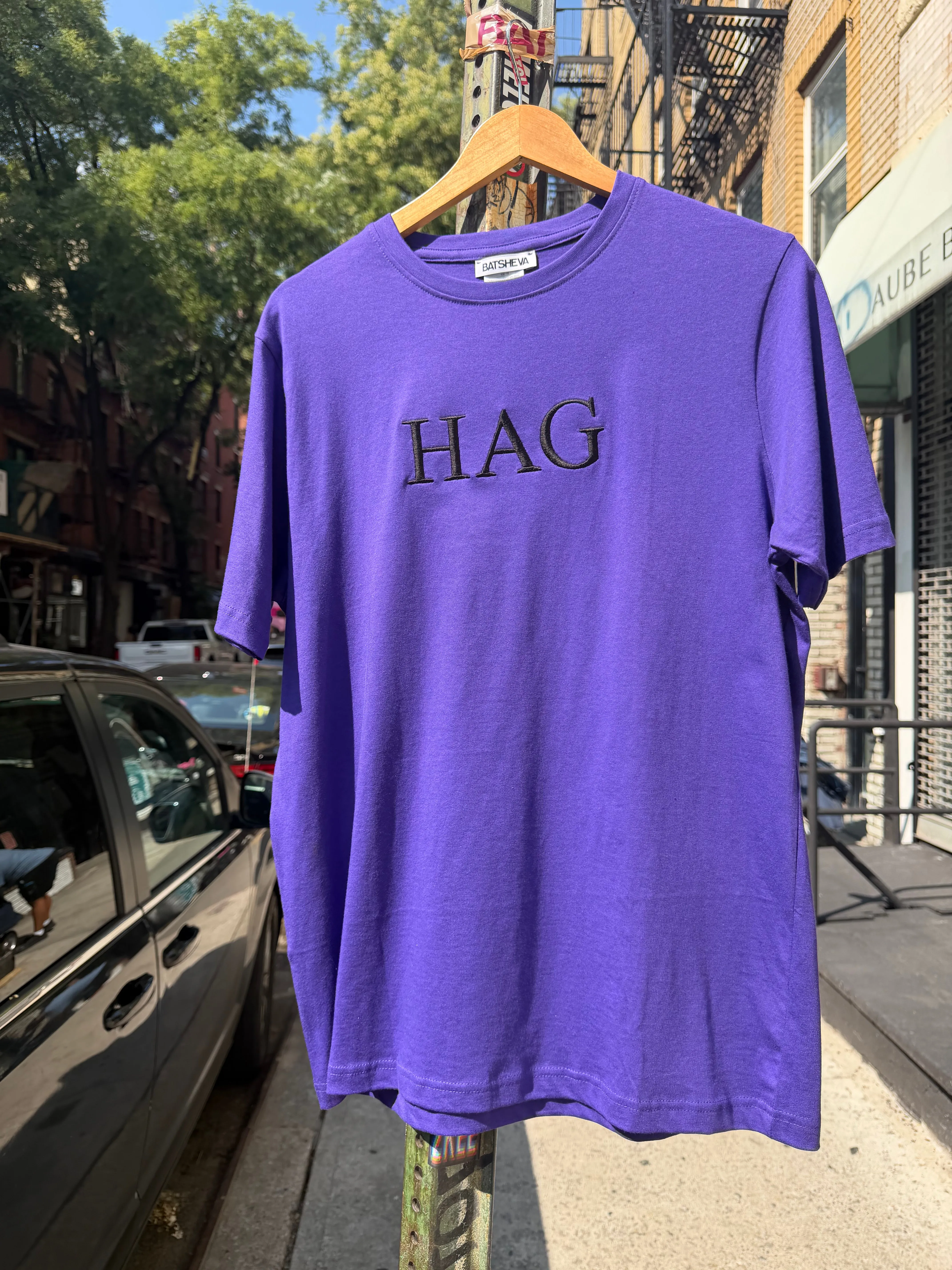 HAG Embroidered Grape Tee Shirt sold by Batsheva product image thumbnail 4