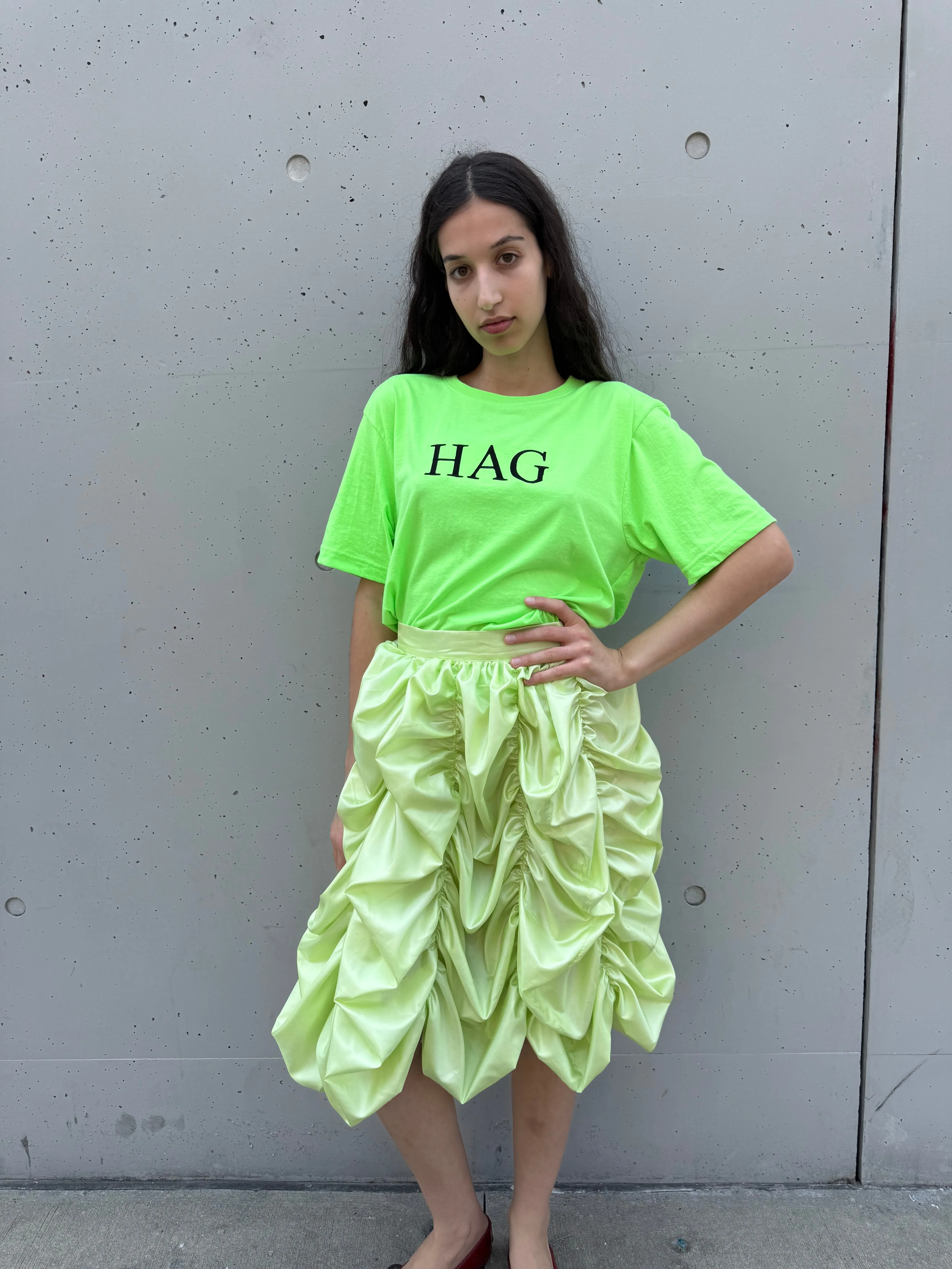 Anja Skirt in Granny Smith sold by Batsheva product image thumbnail 2