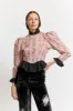 Laura Ashley x Batsheva Grace Blouse in Oxwick Stripe sold by Batsheva