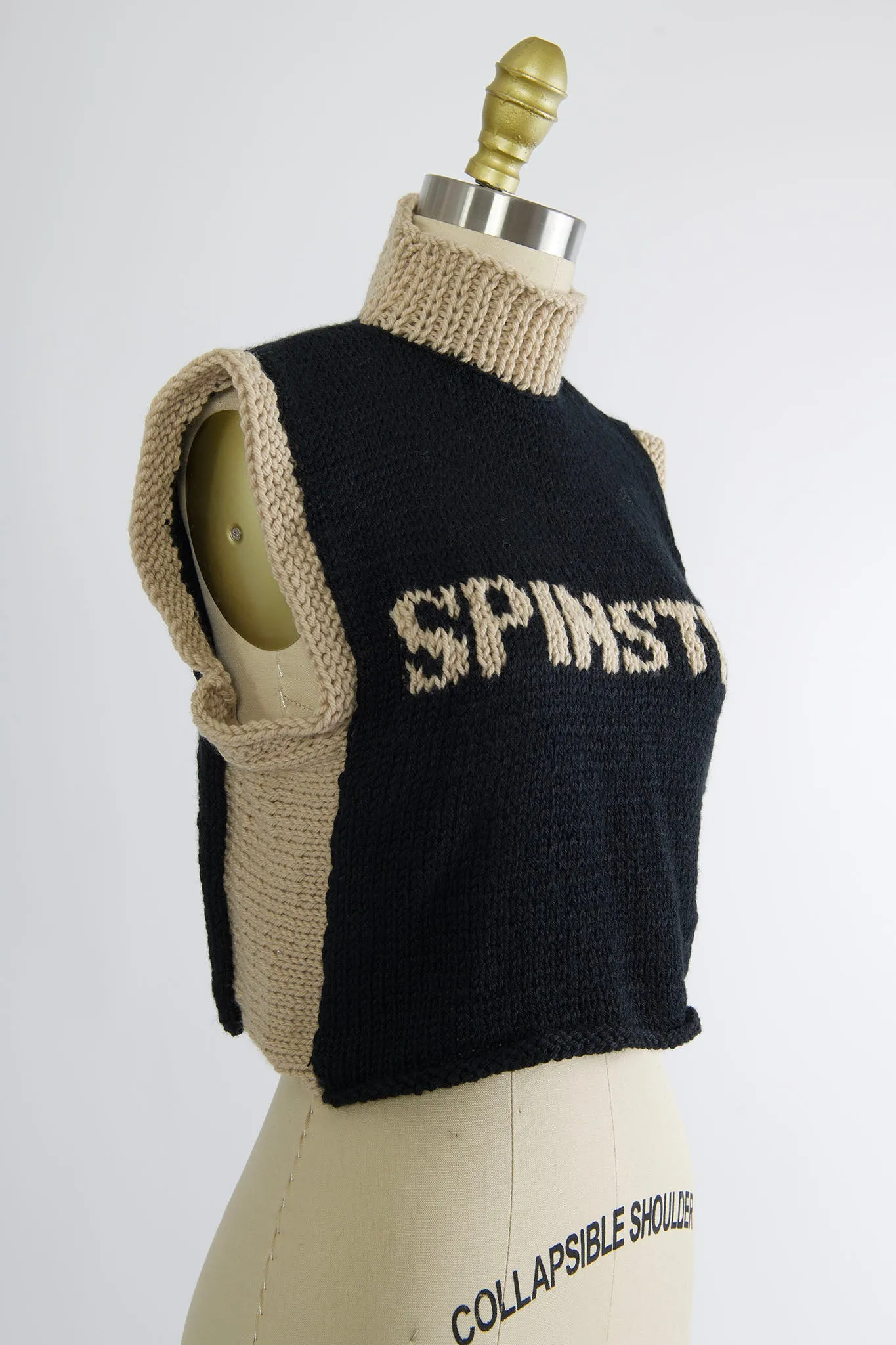 Spinster Hand Knit Vest sold by Batsheva product image thumbnail 2
