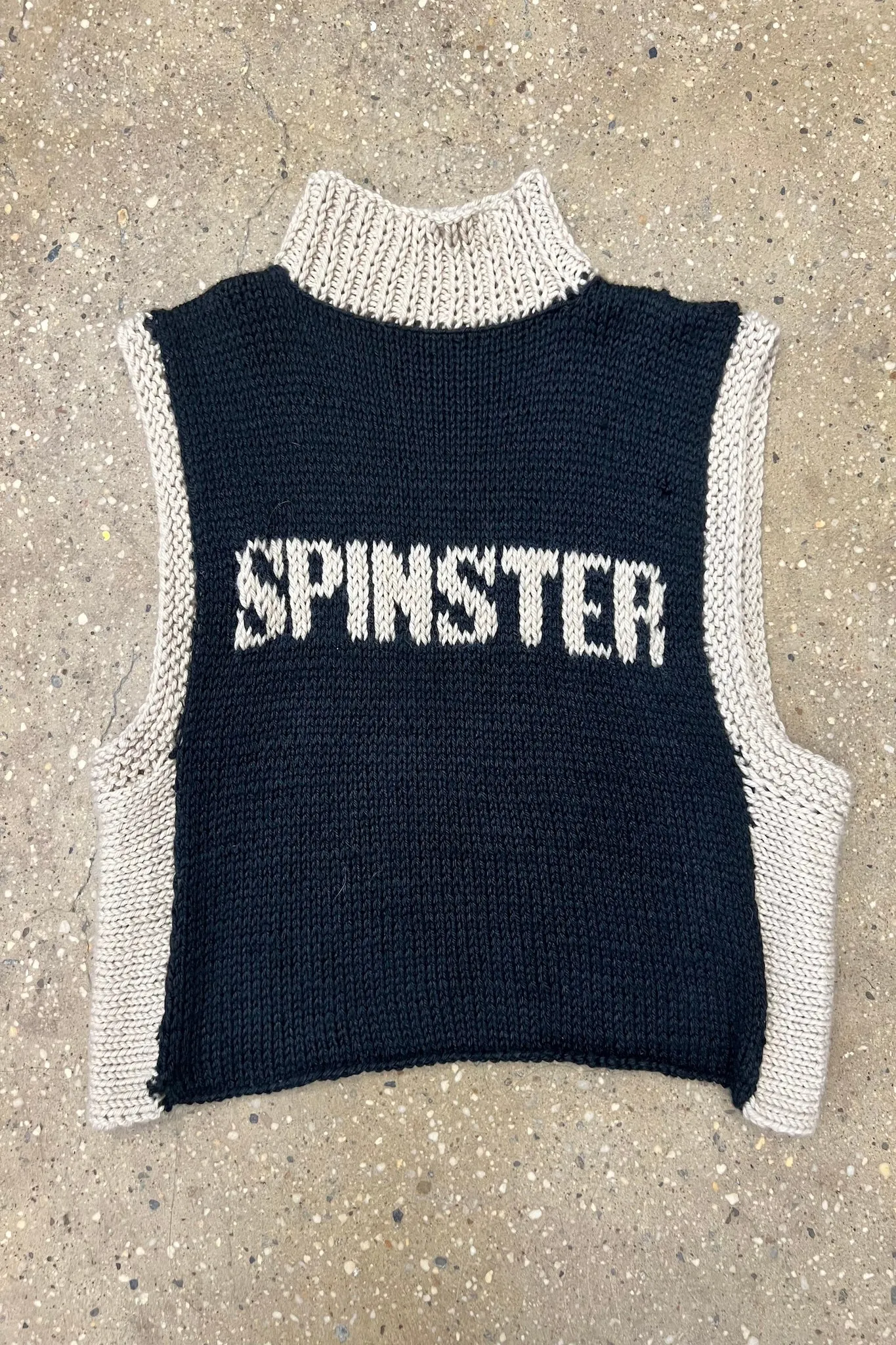 Spinster Hand Knit Vest sold by Batsheva product image thumbnail 4