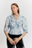 Laura Ashley x Batsheva Nelson Blouse in Heledd Blooms sold by Batsheva