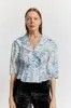 Laura Ashley x Batsheva Nelson Blouse in Heledd Blooms sold by Batsheva