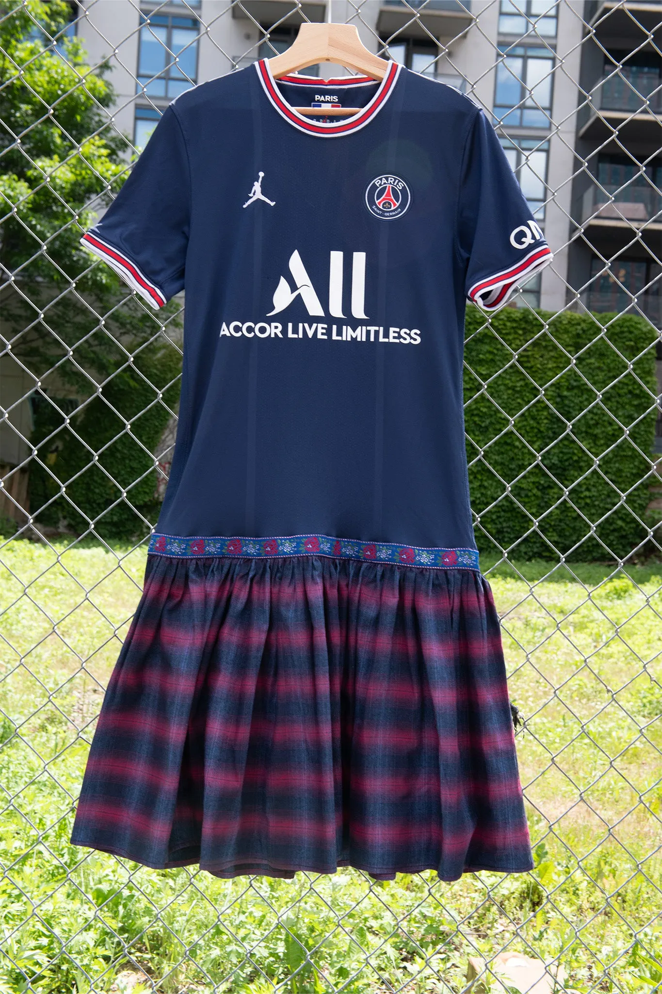 One-of-a-Kind Vintage Paris Saint-Germain Jersey Dress sold by Batsheva product image thumbnail 3