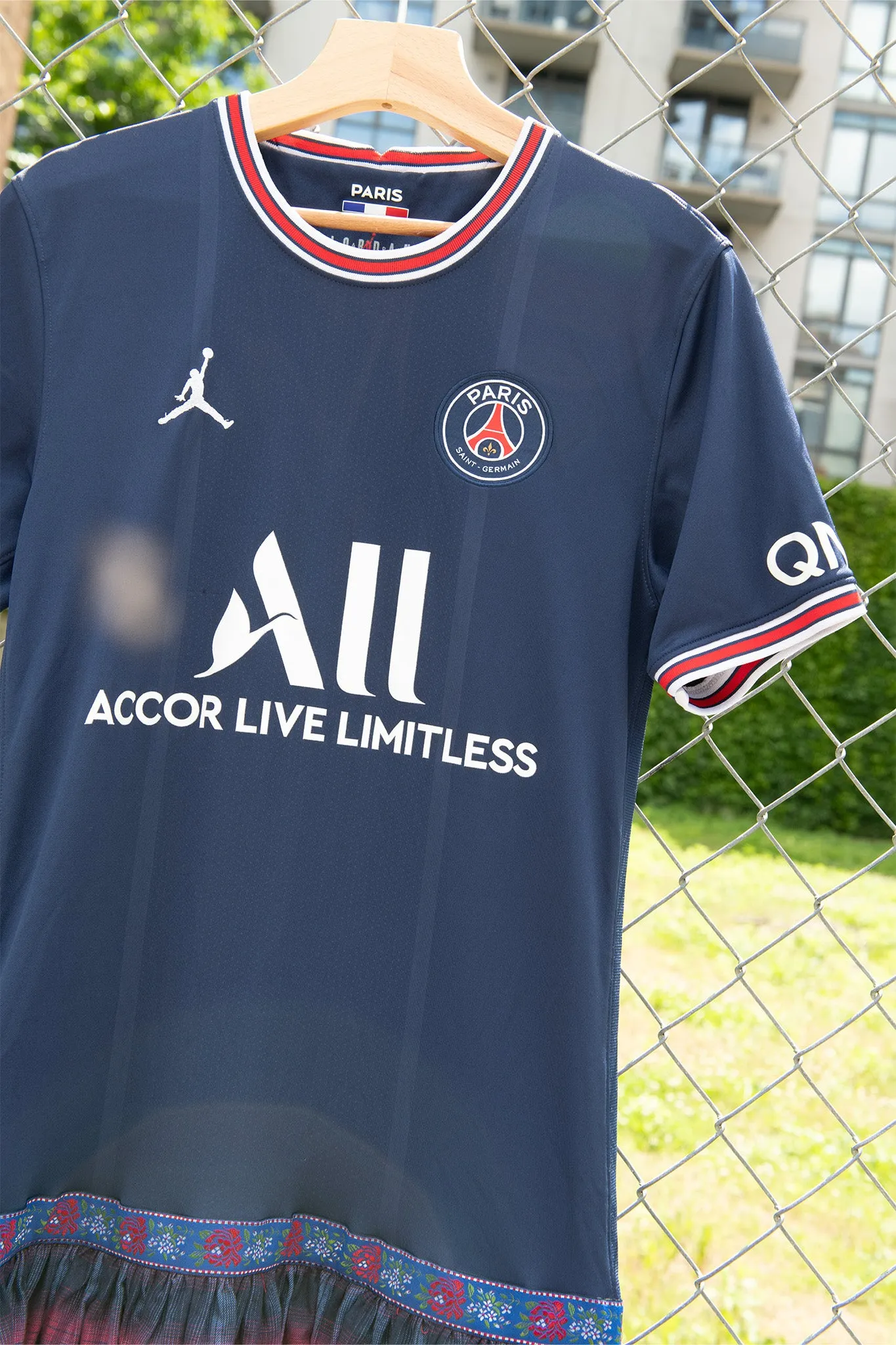 One-of-a-Kind Vintage Paris Saint-Germain Jersey Dress sold by Batsheva product image thumbnail 5