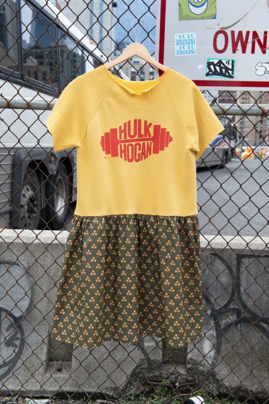 One-of-a-Kind Vintage Hulk Hogan Sweater Dress made by Batsheva