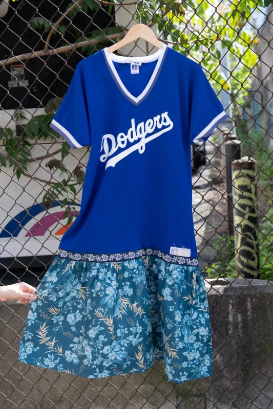 One-of-a-Kind Vintage Dodgers Jersey Dress made by Batsheva