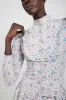 Laura Ashley x BATSHEVA Lee Blouse in Duxford Pines sold by Batsheva