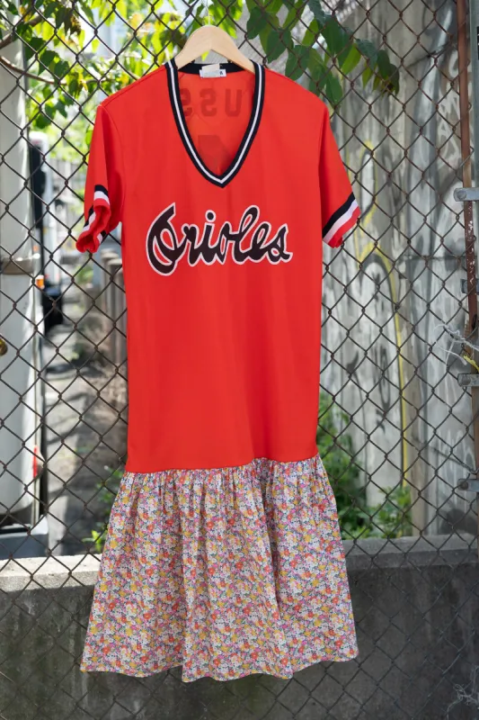 One-of-a-Kind Vintage Orioles Jersey Dress sold by Batsheva